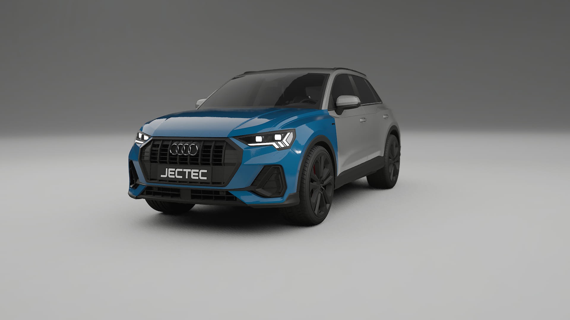 Lakbeschermingsfolie Audi Q3 S-Line F3 | CrystalGuard Transparante Volledige PPF Voorgevormde Set