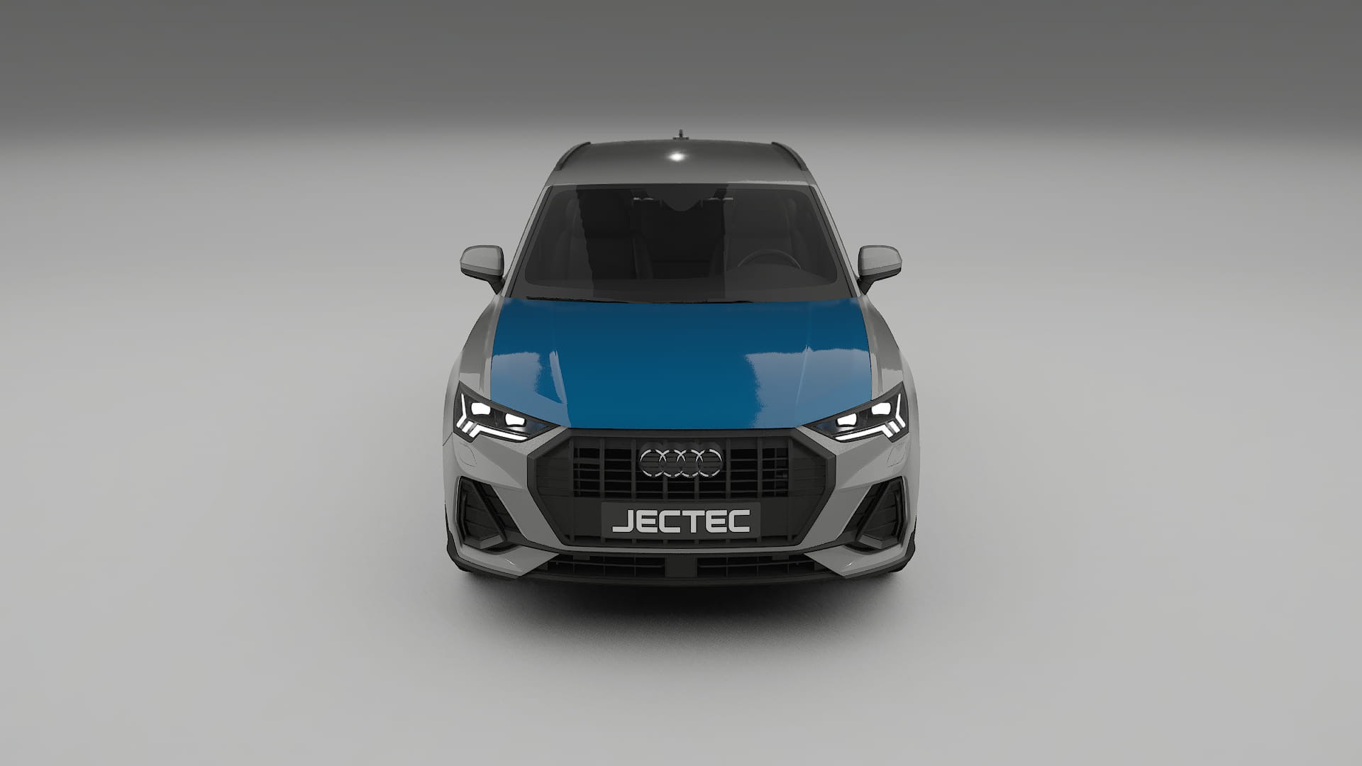 Lakbeschermingsfolie Audi Q3 S-Line F3 | CrystalGuard Transparante Volledige PPF Voorgevormde Set