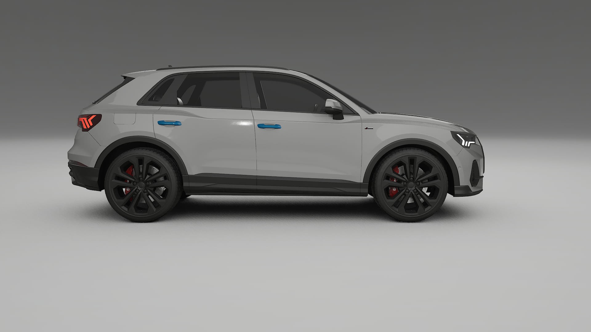 Lakbeschermingsfolie Audi Q3 S-Line F3 | CrystalGuard Transparante Volledige PPF Voorgevormde Set