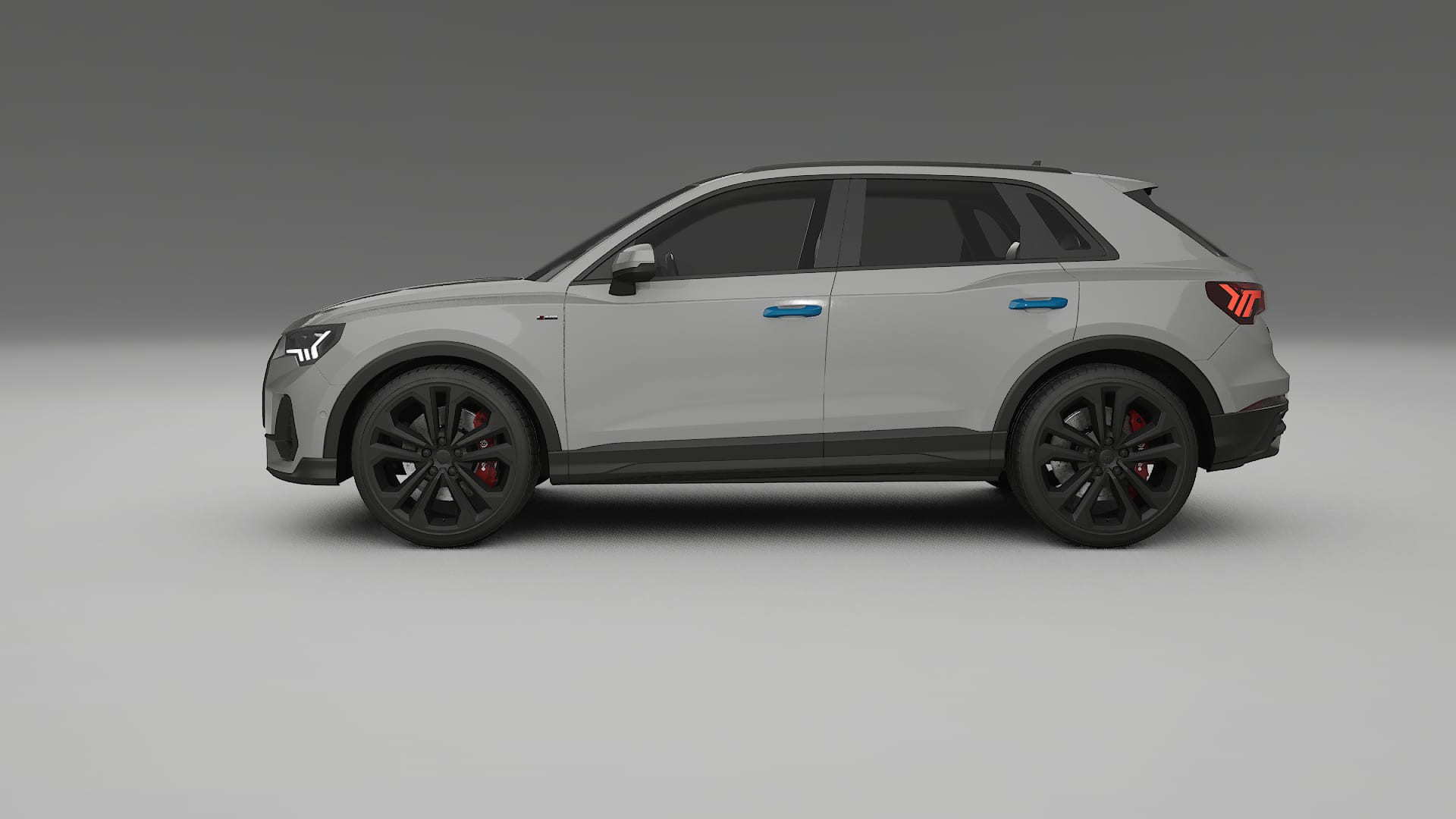 Lakbeschermingsfolie Audi Q3 S-Line F3 | CrystalGuard Transparante Volledige PPF Voorgevormde Set