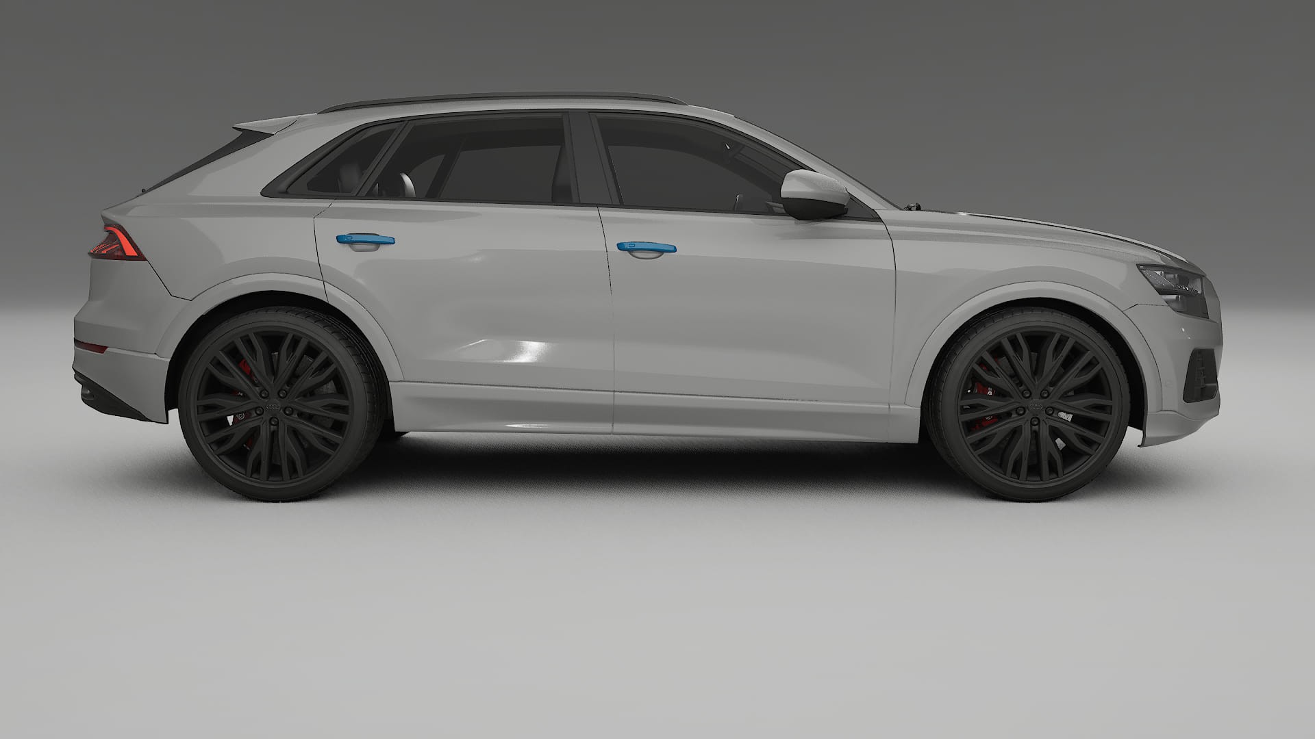 Lakbeschermingsfolie Audi Q8 F1 prefacelift | CrystalGuard Transparante Volledige PPF Voorgevormde Set