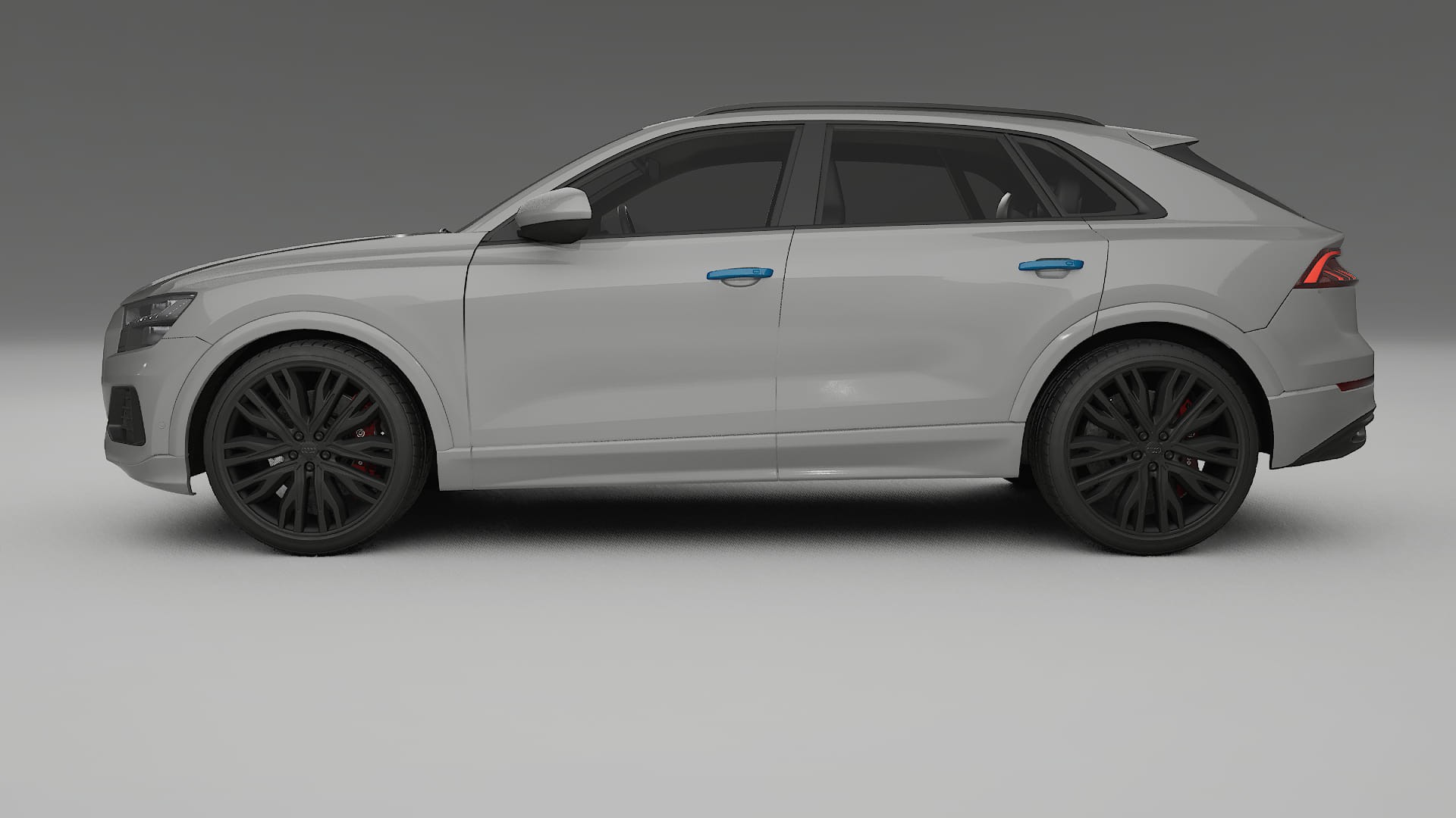 Lakbeschermingsfolie Audi Q8 F1 prefacelift | CrystalGuard Transparante Volledige PPF Voorgevormde Set