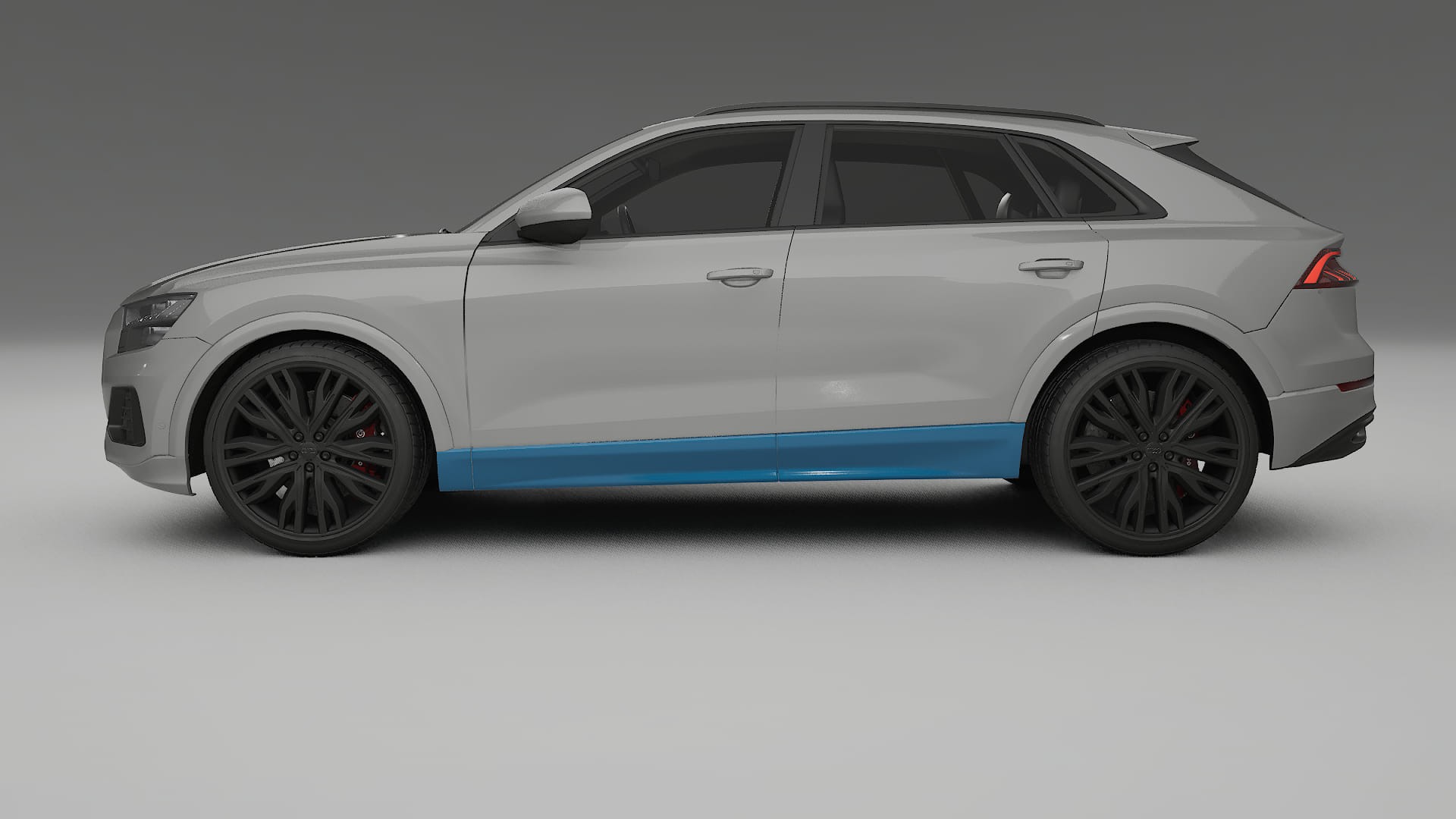Lakbeschermingsfolie Audi Q8 F1 prefacelift | CrystalGuard Transparante Volledige PPF Voorgevormde Set