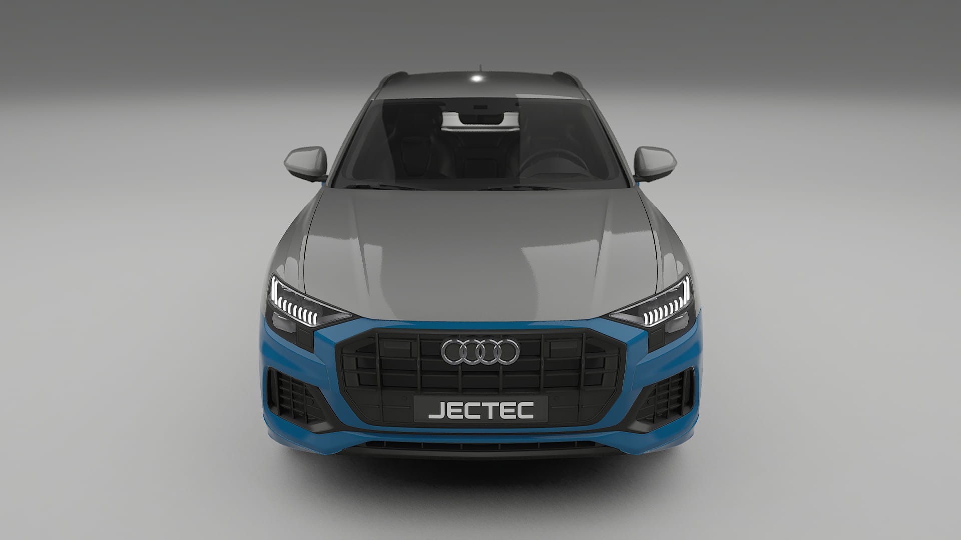 Lakbeschermingsfolie Audi Q8 F1 prefacelift | CrystalGuard Transparante Volledige PPF Voorgevormde Set