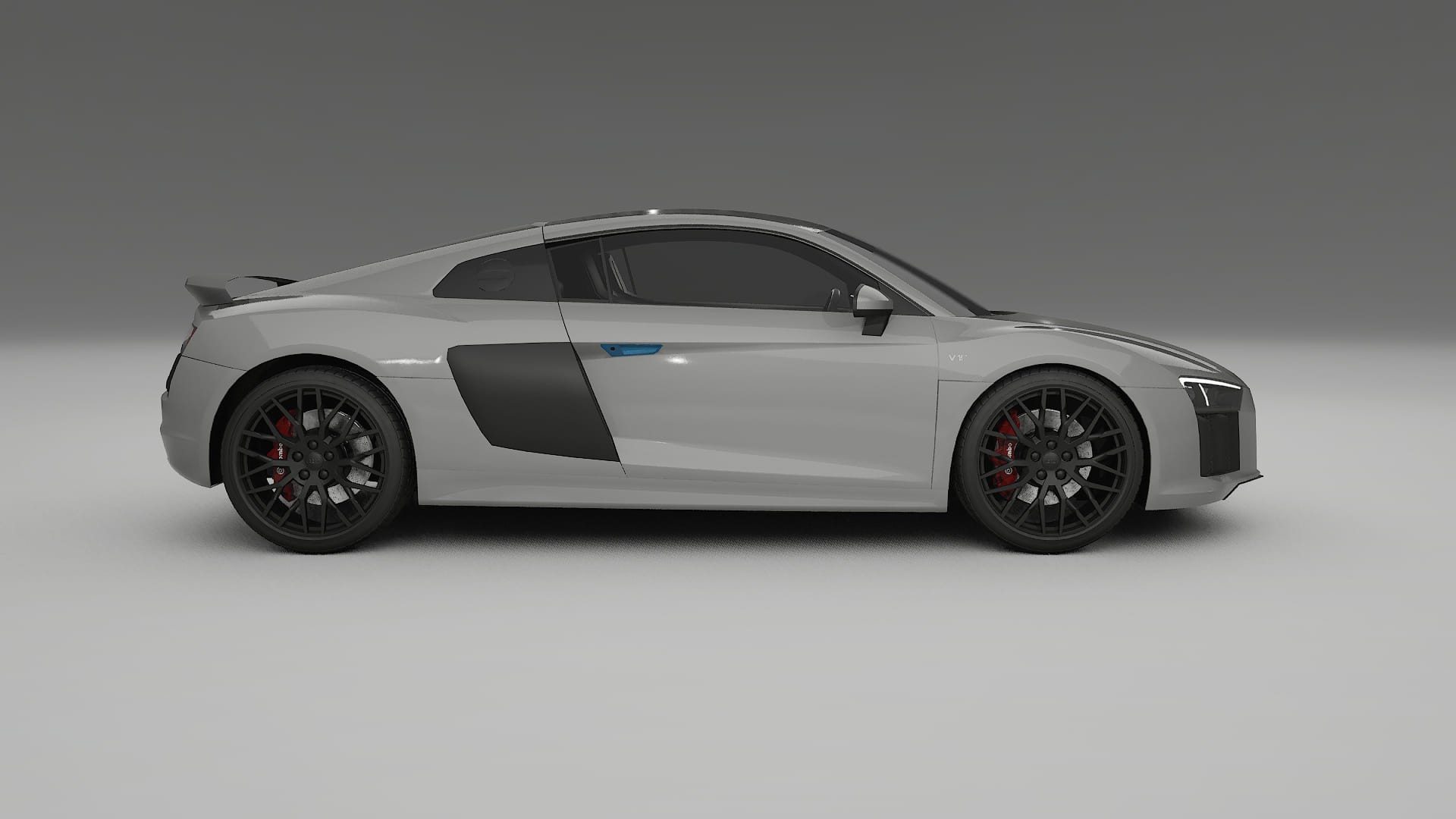 Lakbeschermingsfolie Audi R8 typ-4S prefacelift | CrystalGuard Transparante Volledige PPF Voorgevormde Set