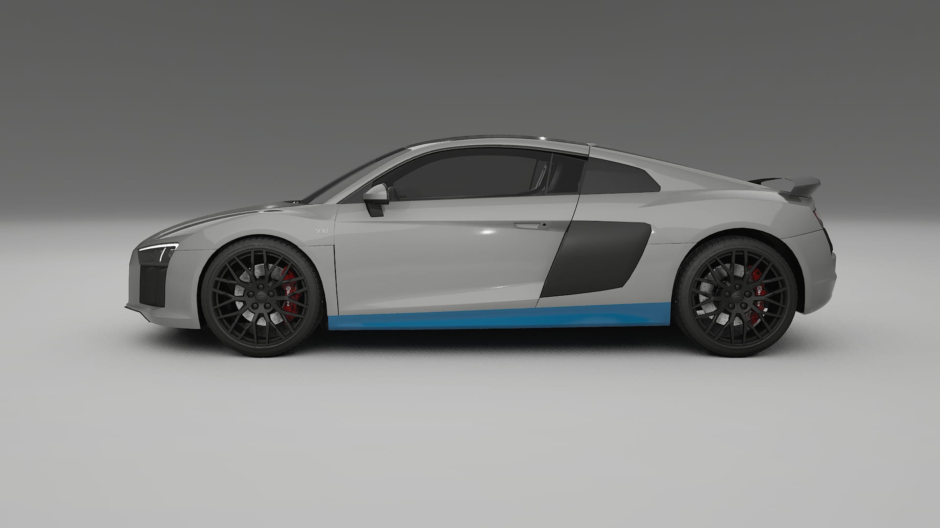 Lakbeschermingsfolie Audi R8 typ-4S prefacelift | CrystalGuard Transparante Volledige PPF Voorgevormde Set