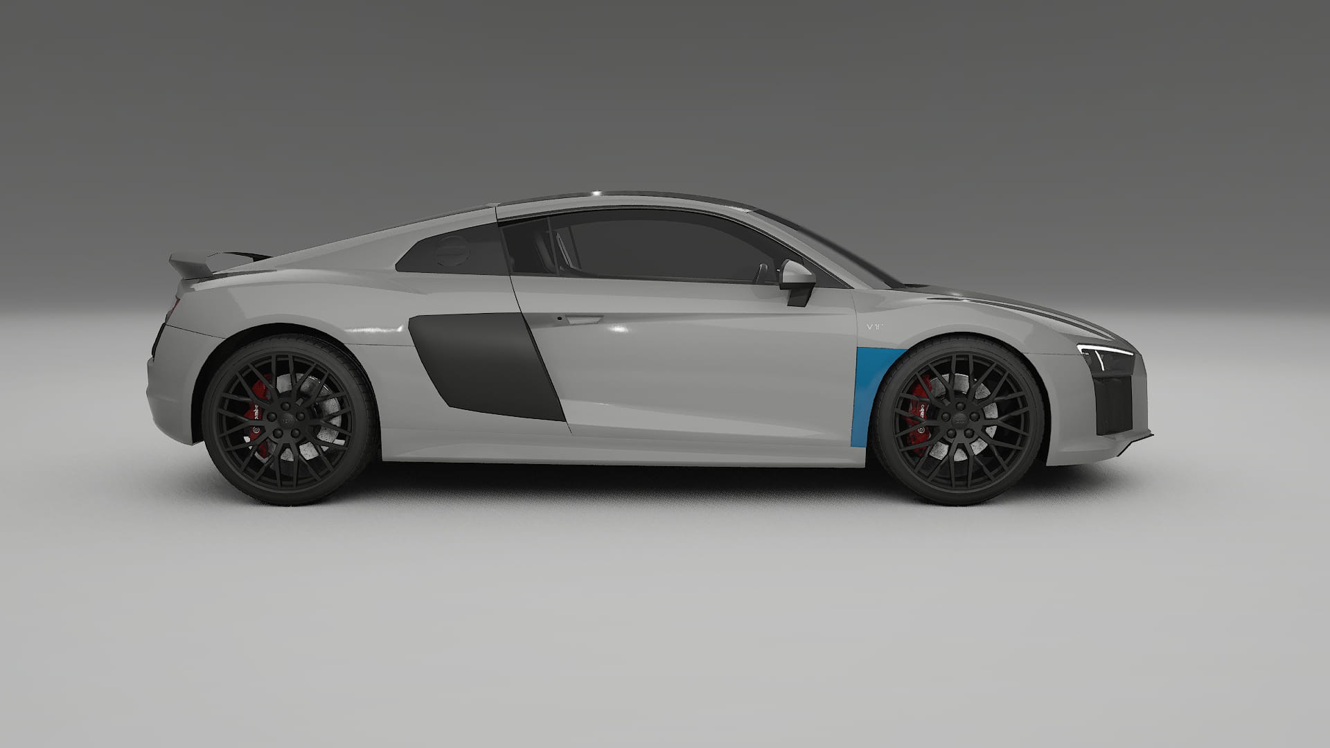 Lakbeschermingsfolie Audi R8 typ-4S prefacelift | CrystalGuard Transparante Volledige PPF Voorgevormde Set