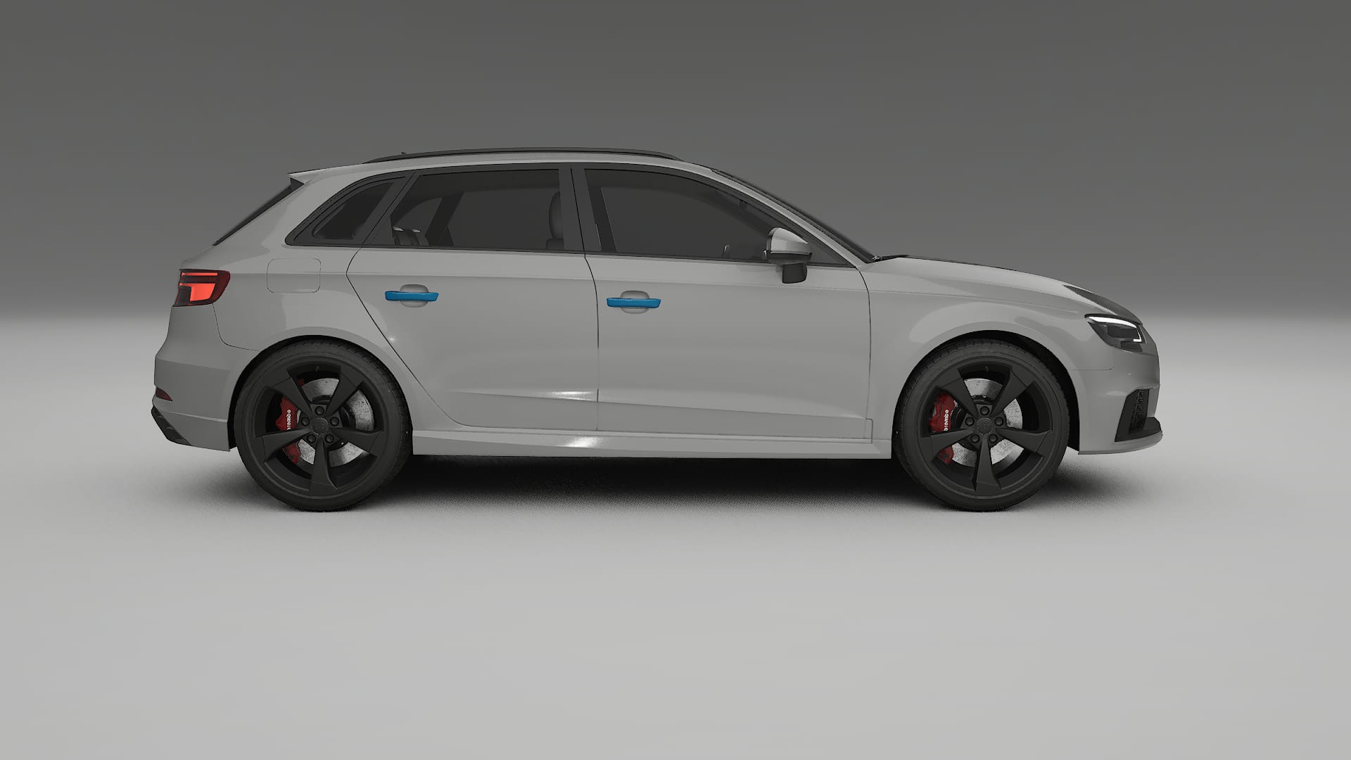Lakbeschermingsfolie Audi RS3 Sportback 8V facelift | CrystalGuard Transparante Volledige PPF Voorgevormde Set