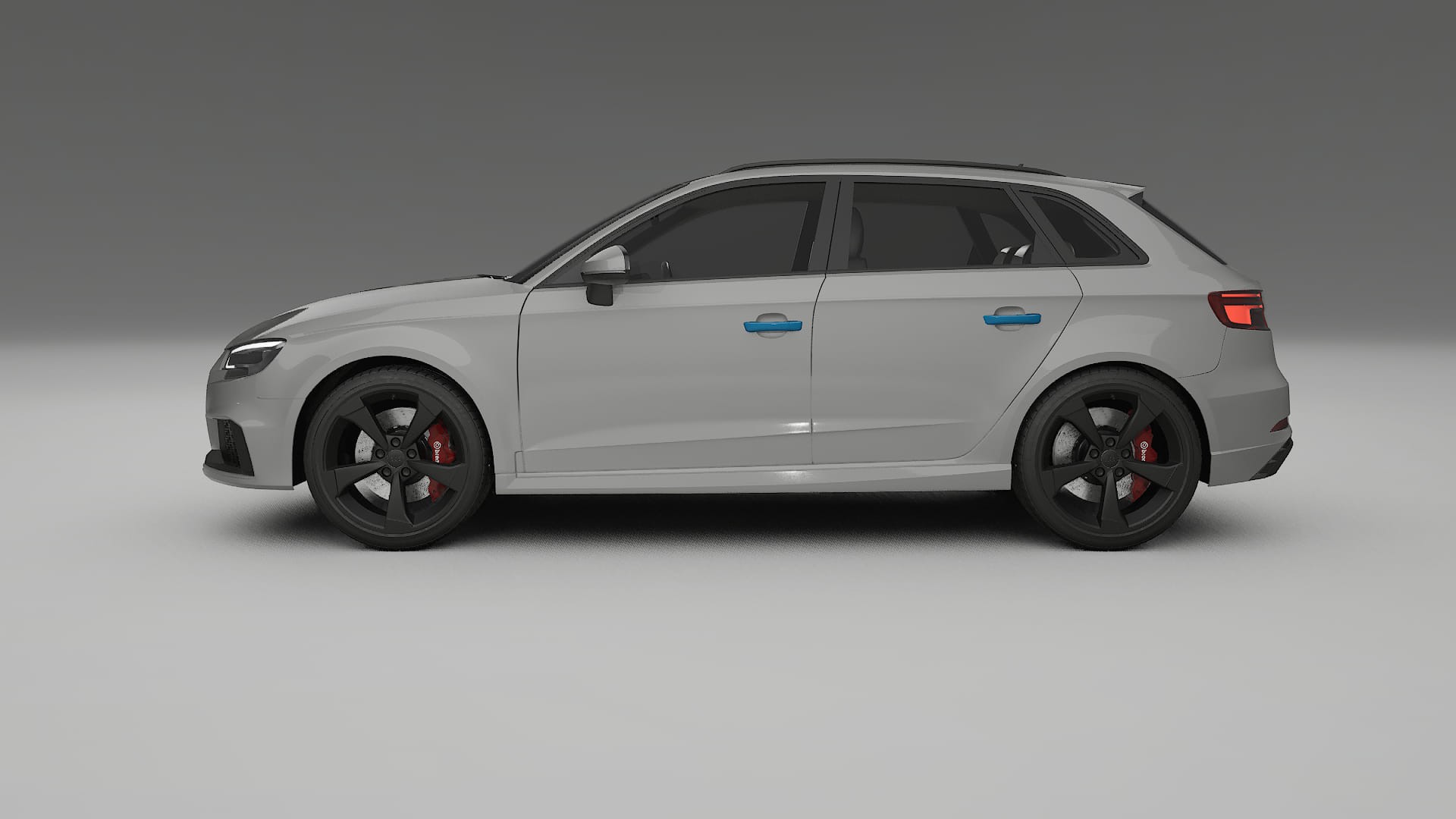 Lakbeschermingsfolie Audi RS3 Sportback 8V facelift | CrystalGuard Transparante Volledige PPF Voorgevormde Set
