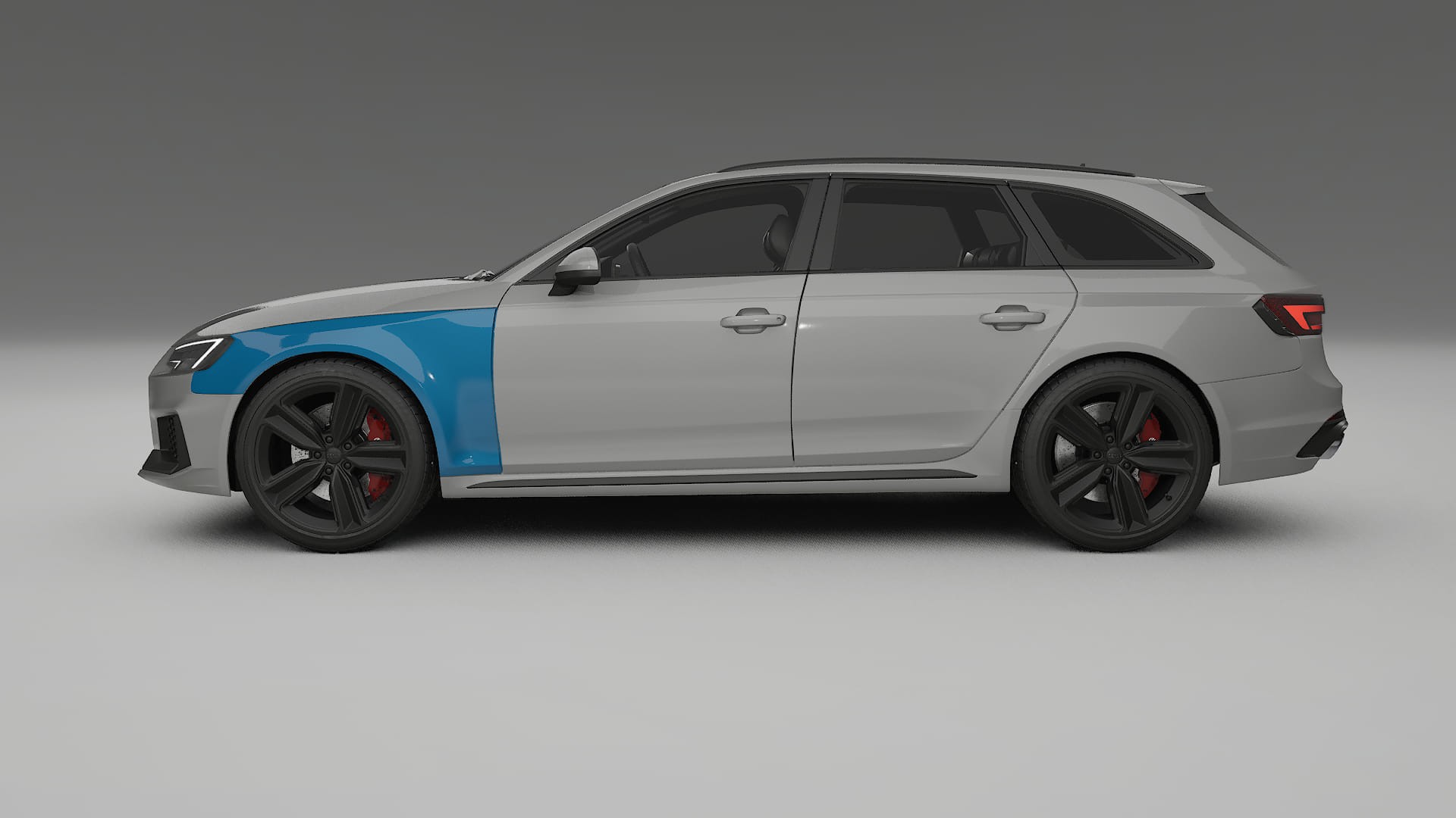 Lakbeschermingsfolie Audi RS4 Avant B9 prefacelift | CrystalGuard Transparante Volledige PPF Voorgevormde Set