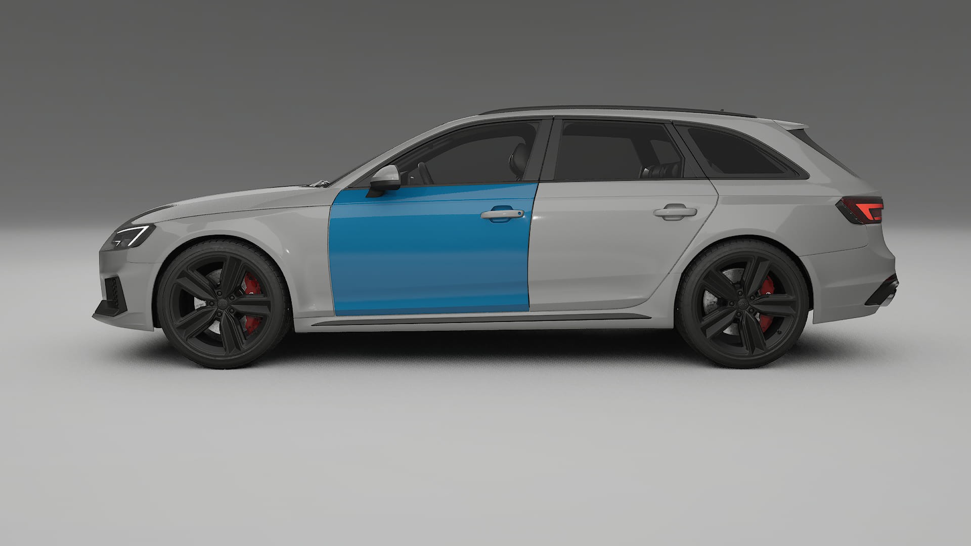 Lakbeschermingsfolie Audi RS4 Avant B9 prefacelift | CrystalGuard Transparante Volledige PPF Voorgevormde Set