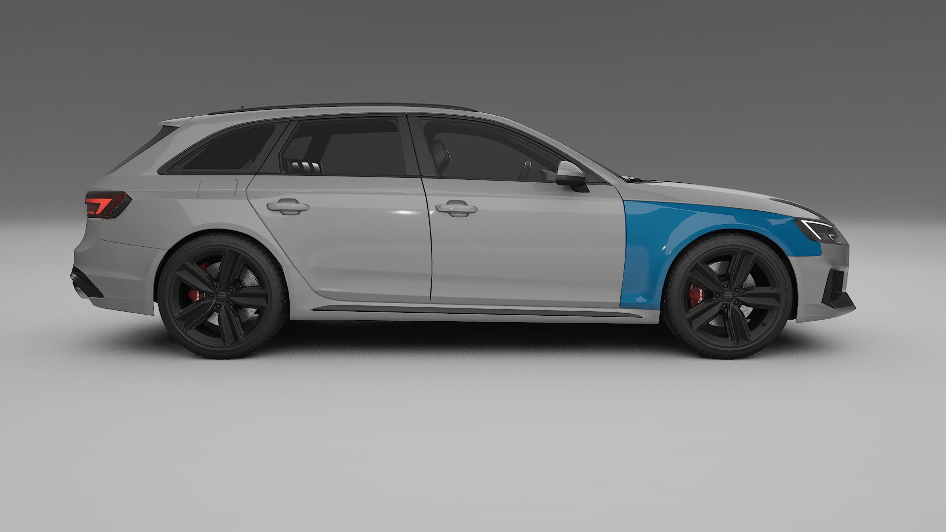 Lakbeschermingsfolie Audi RS4 Avant B9 prefacelift | CrystalGuard Transparante Volledige PPF Voorgevormde Set