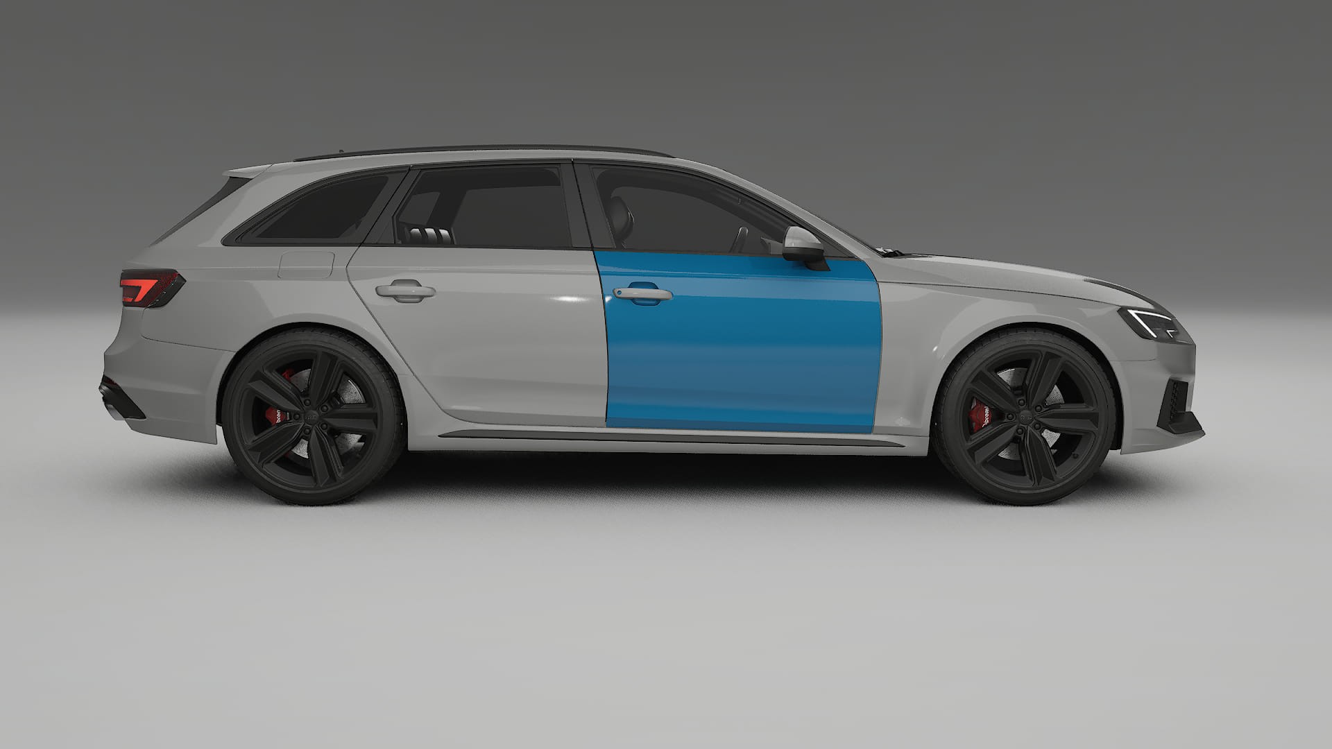 Lakbeschermingsfolie Audi RS4 Avant B9 prefacelift | CrystalGuard Transparante Volledige PPF Voorgevormde Set
