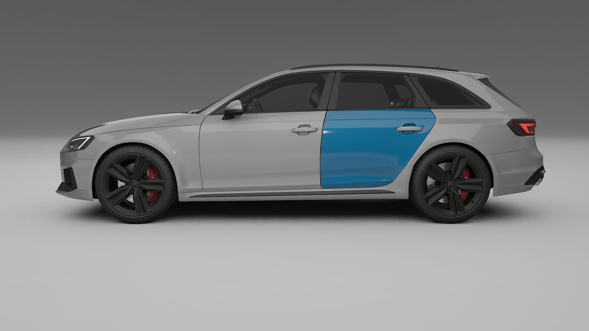 Lakbeschermingsfolie Audi RS4 Avant B9 prefacelift | CrystalGuard Transparante Volledige PPF Voorgevormde Set
