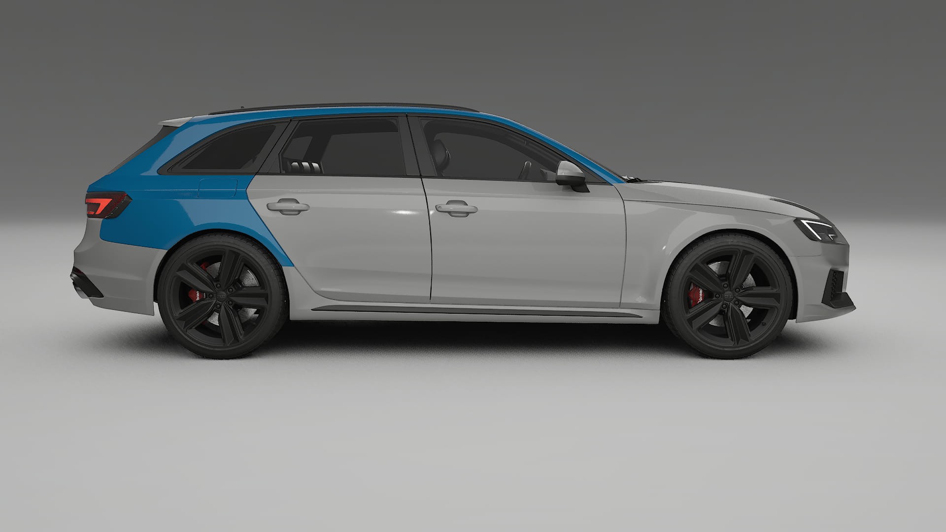 Lakbeschermingsfolie Audi RS4 Avant B9 prefacelift | CrystalGuard Transparante Volledige PPF Voorgevormde Set