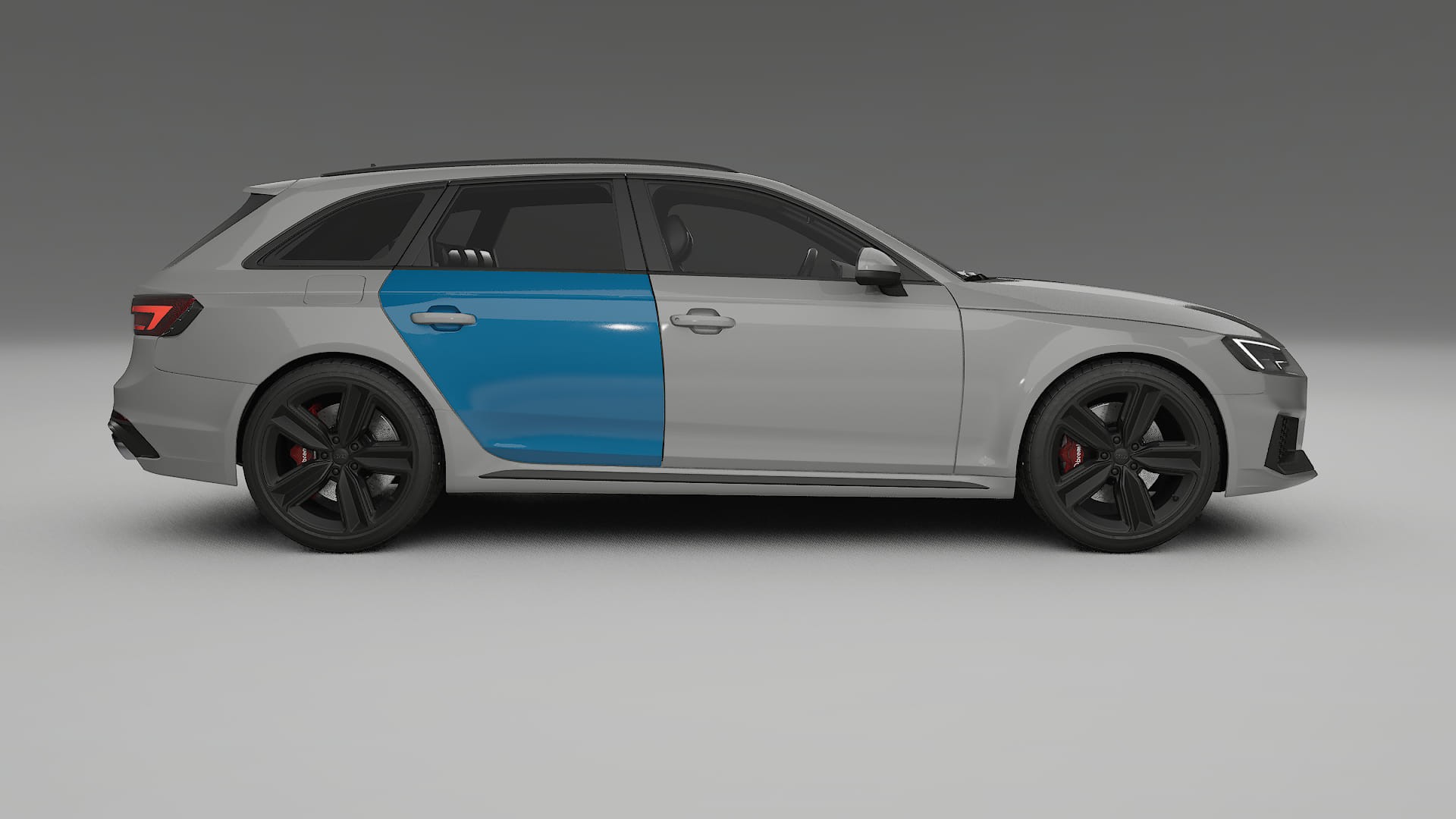 Lakbeschermingsfolie Audi RS4 Avant B9 prefacelift | CrystalGuard Transparante Volledige PPF Voorgevormde Set