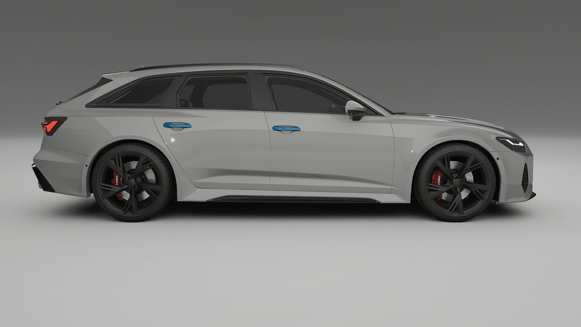 Lakbeschermingsfolie Audi RS6 Avant C8 facelift | CrystalGuard Transparante Volledige PPF Voorgevormde Set