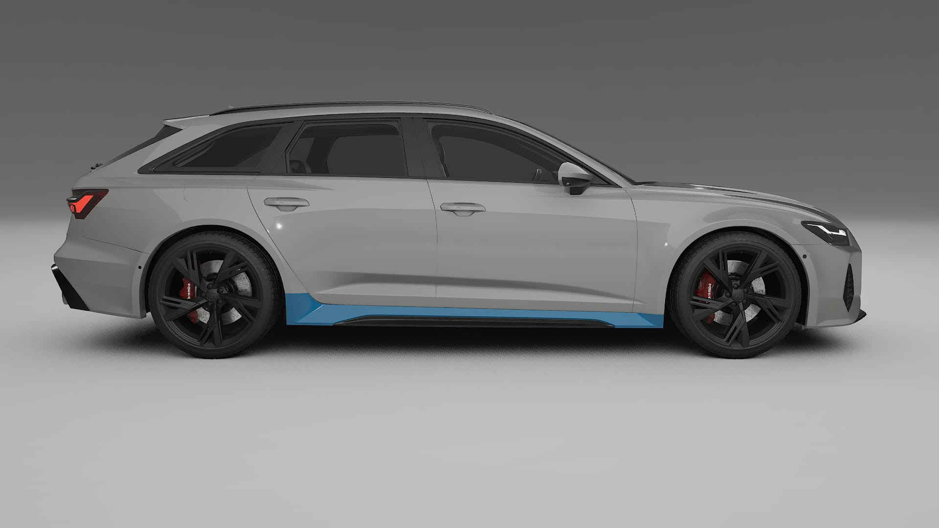 Lakbeschermingsfolie Audi RS6 Avant C8 facelift | CrystalGuard Transparante Volledige PPF Voorgevormde Set