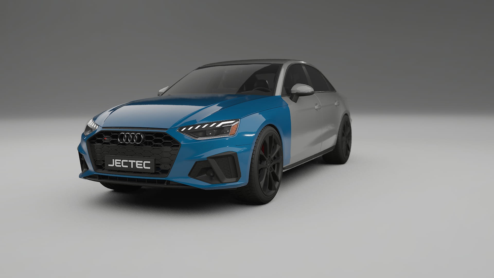 Lakbeschermingsfolie Audi S4 sedan B9 facelift | CrystalGuard Transparante Volledige PPF Voorgevormde Set