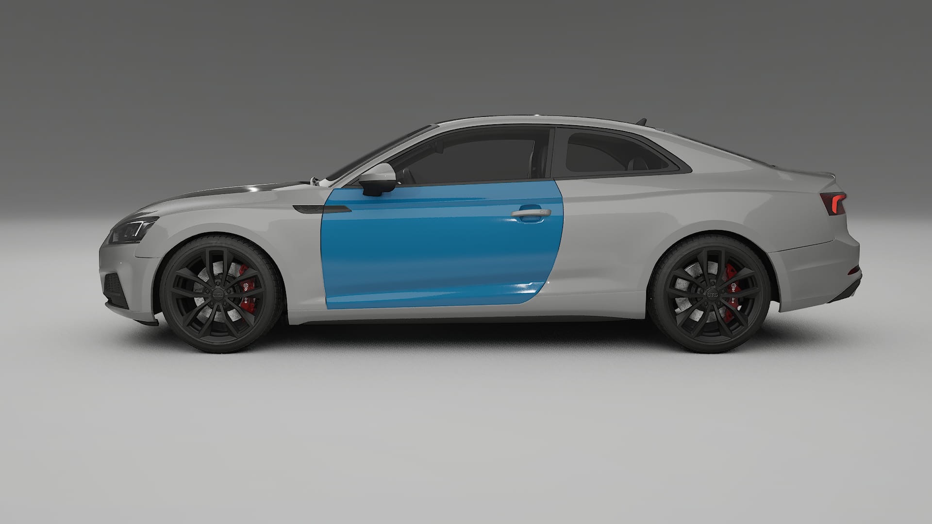 Lakbeschermingsfolie Audi S5 B9 prefacelift | CrystalGuard Transparante Volledige PPF Voorgevormde Set