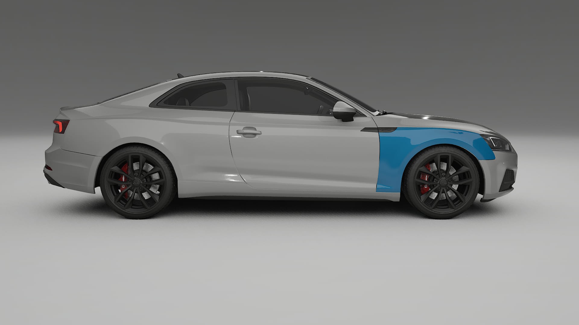 Lakbeschermingsfolie Audi S5 B9 prefacelift | CrystalGuard Transparante Volledige PPF Voorgevormde Set