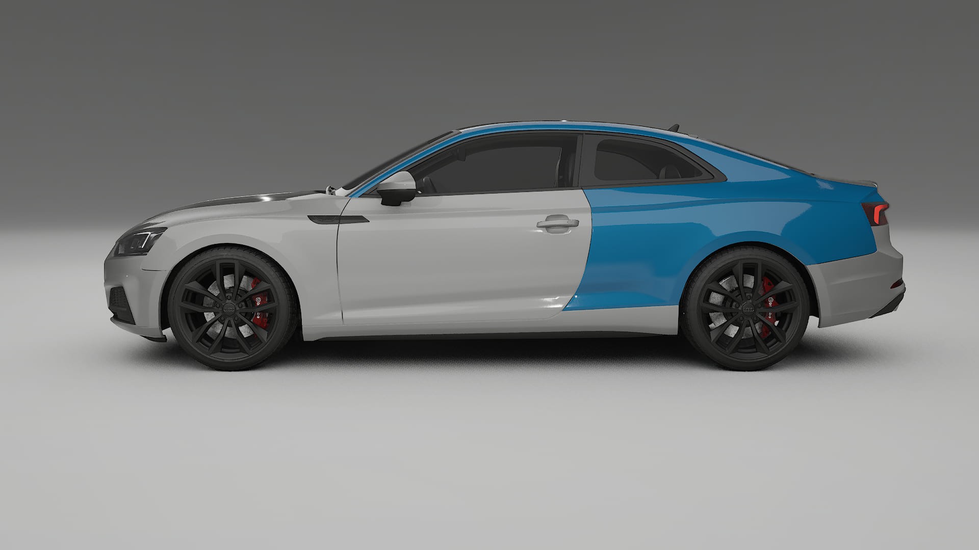 Lakbeschermingsfolie Audi S5 B9 prefacelift | CrystalGuard Transparante Volledige PPF Voorgevormde Set