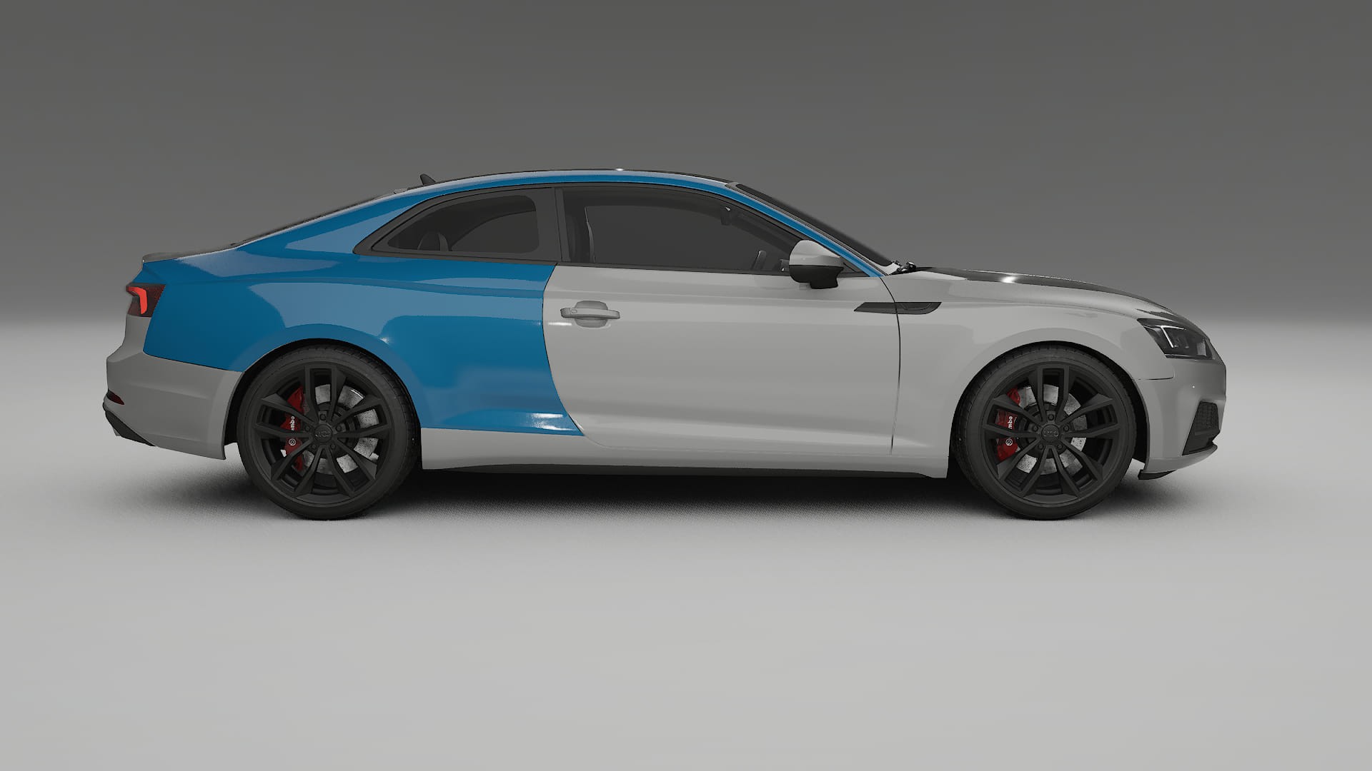 Lakbeschermingsfolie Audi S5 B9 prefacelift | CrystalGuard Transparante Volledige PPF Voorgevormde Set