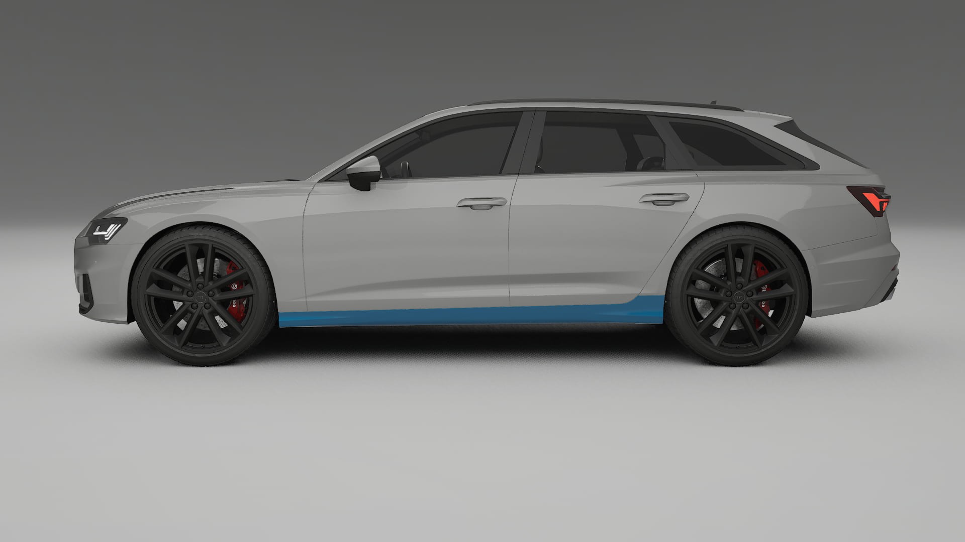 Lakbeschermingsfolie Audi S6 Avant prefacelift C8 | CrystalGuard Transparante Volledige PPF Voorgevormde Set