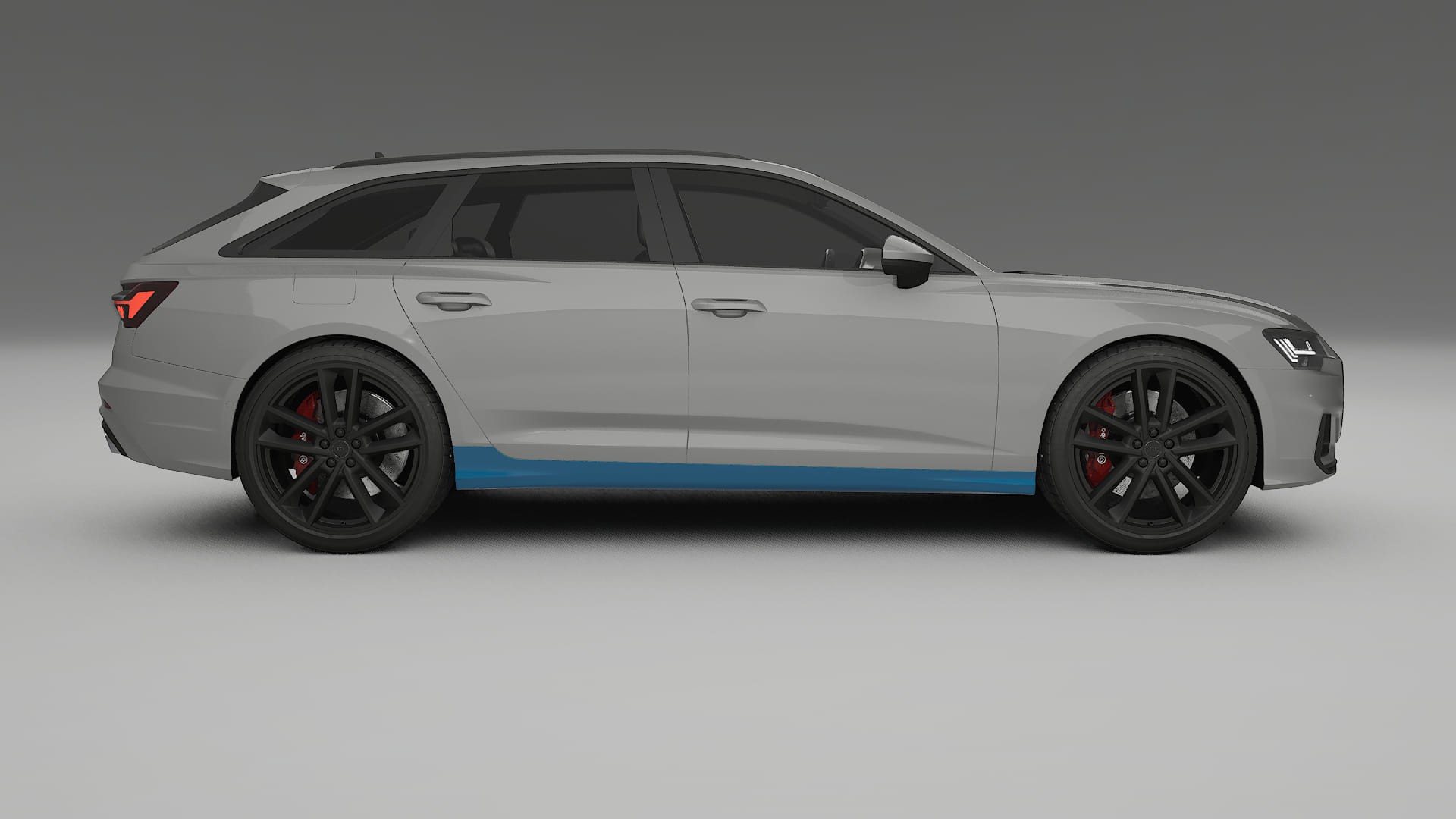 Lakbeschermingsfolie Audi S6 Avant prefacelift C8 | CrystalGuard Transparante Volledige PPF Voorgevormde Set