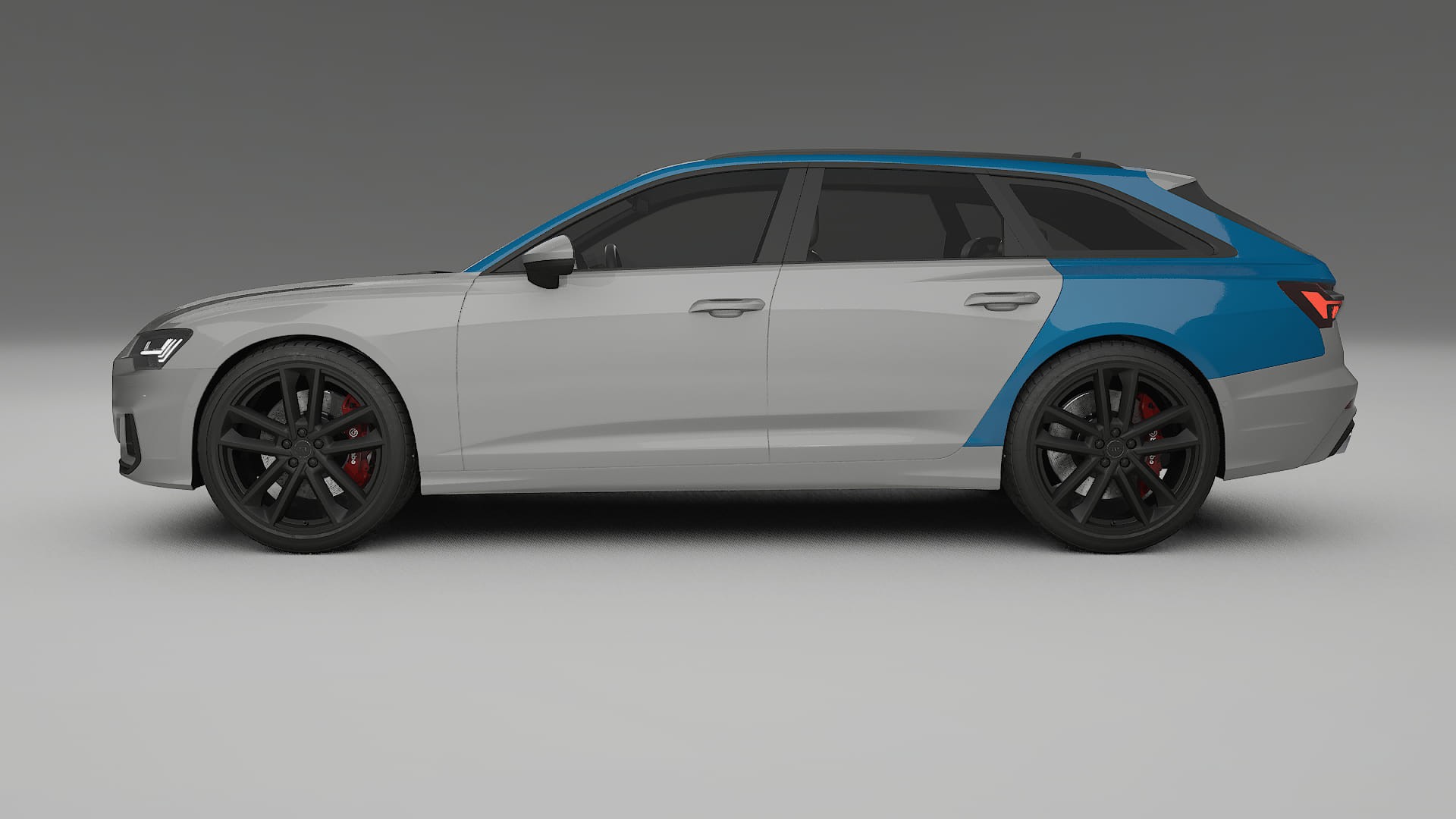 Lakbeschermingsfolie Audi S6 Avant prefacelift C8 | CrystalGuard Transparante Volledige PPF Voorgevormde Set