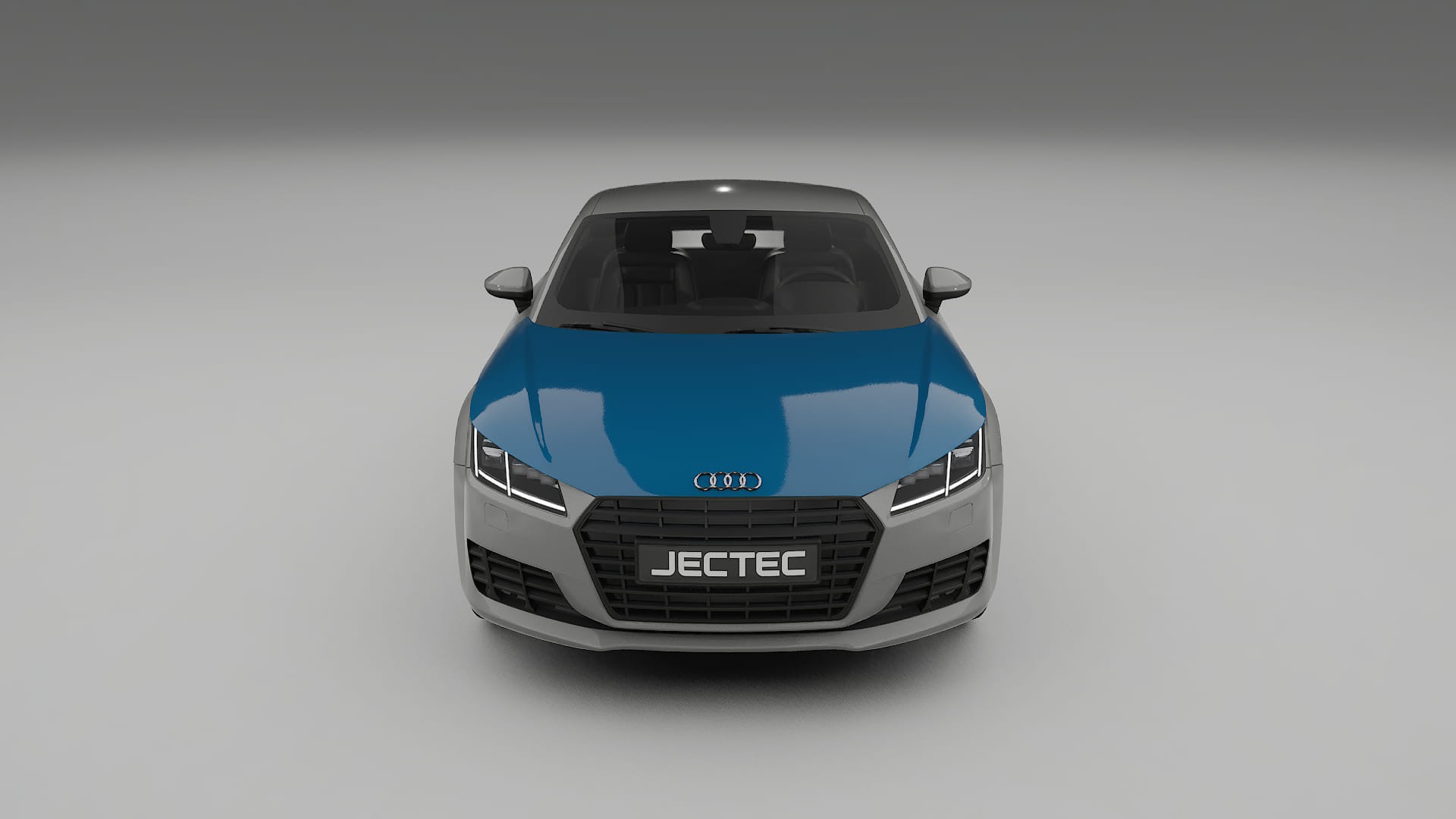 Lakbeschermingsfolie Audi TT coupe 8S prefacelift | CrystalGuard Transparante Volledige PPF Voorgevormde Set