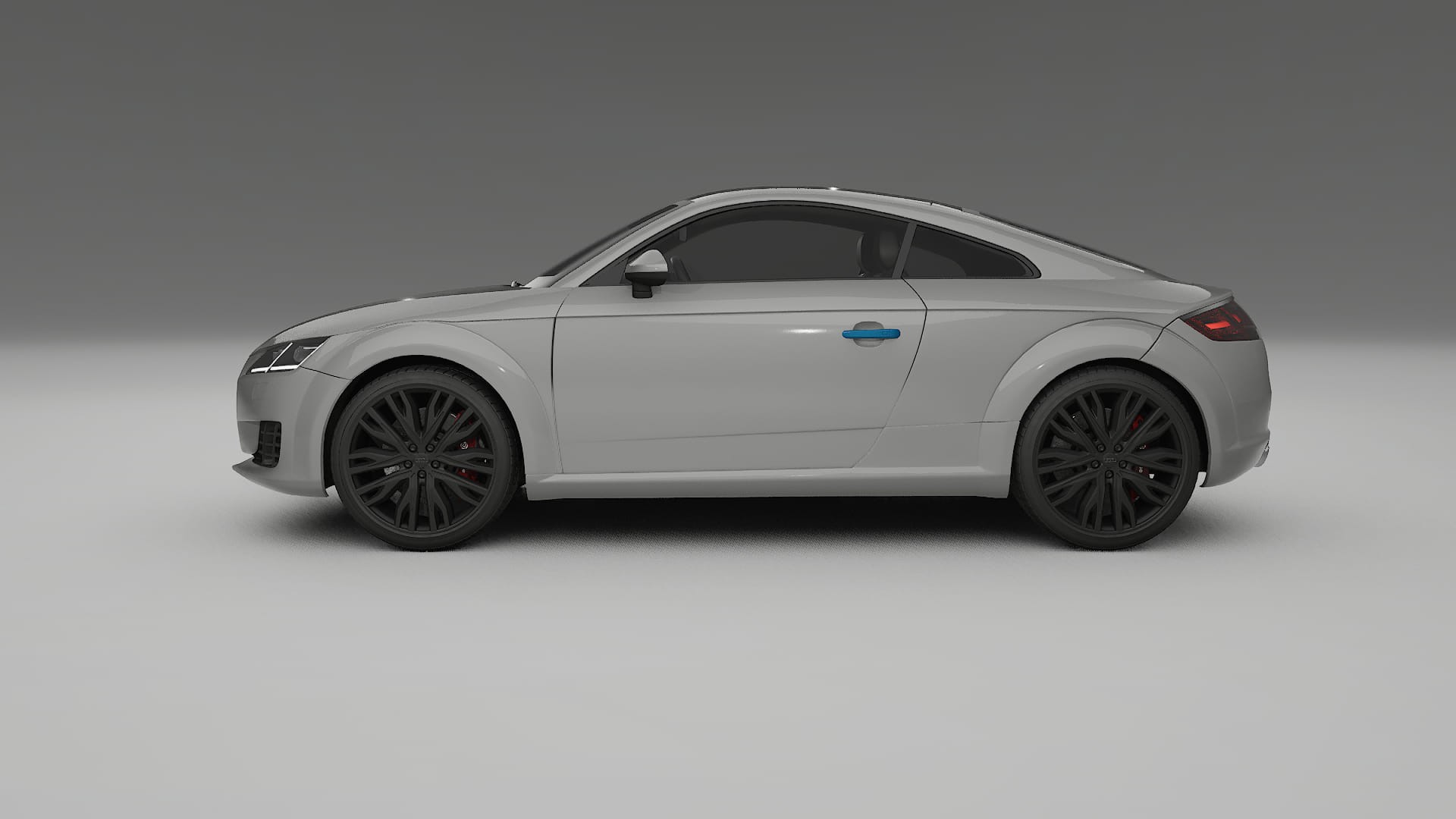 Lakbeschermingsfolie Audi TT coupe 8S prefacelift | CrystalGuard Transparante Volledige PPF Voorgevormde Set