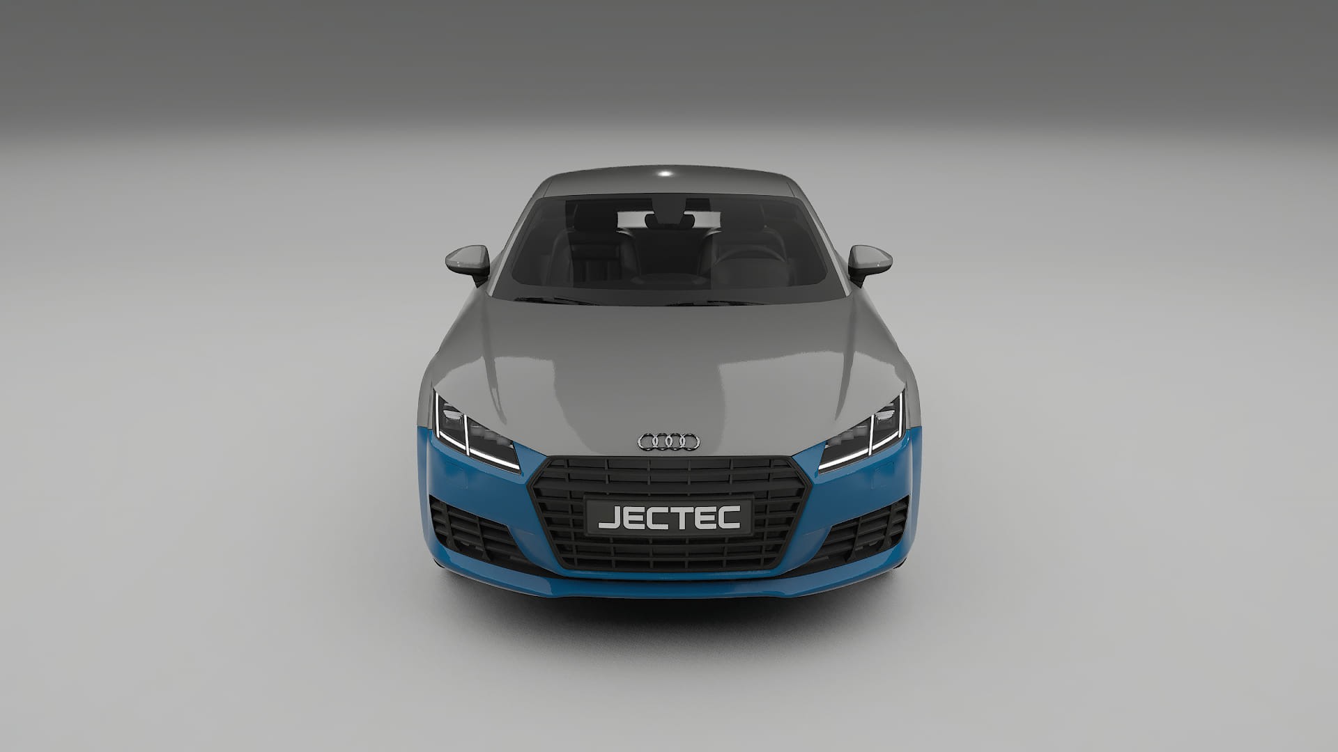 Lakbeschermingsfolie Audi TT coupe 8S prefacelift | CrystalGuard Transparante Volledige PPF Voorgevormde Set