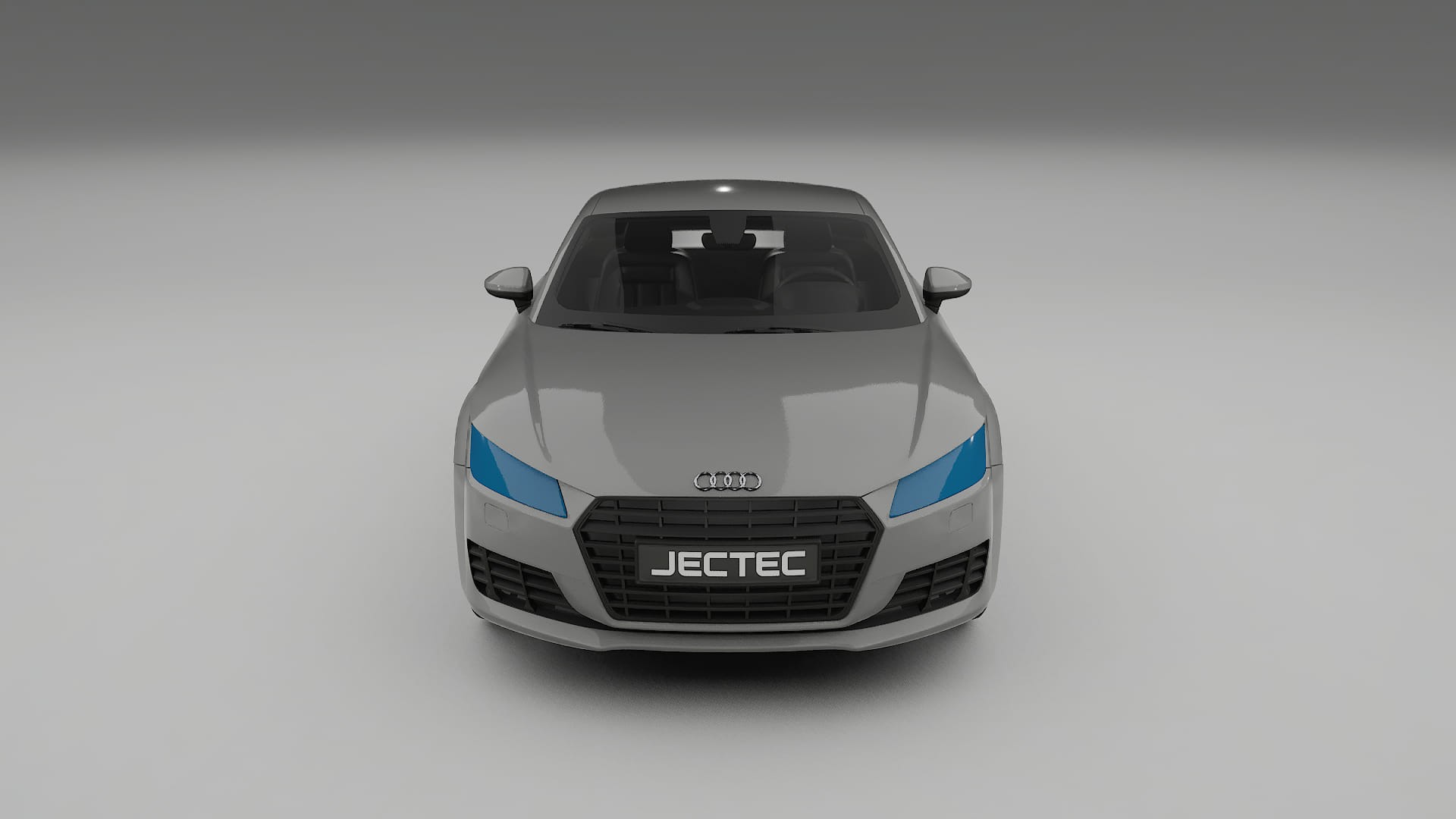 Lakbeschermingsfolie Audi TT coupe 8S prefacelift | CrystalGuard Transparante Volledige PPF Voorgevormde Set