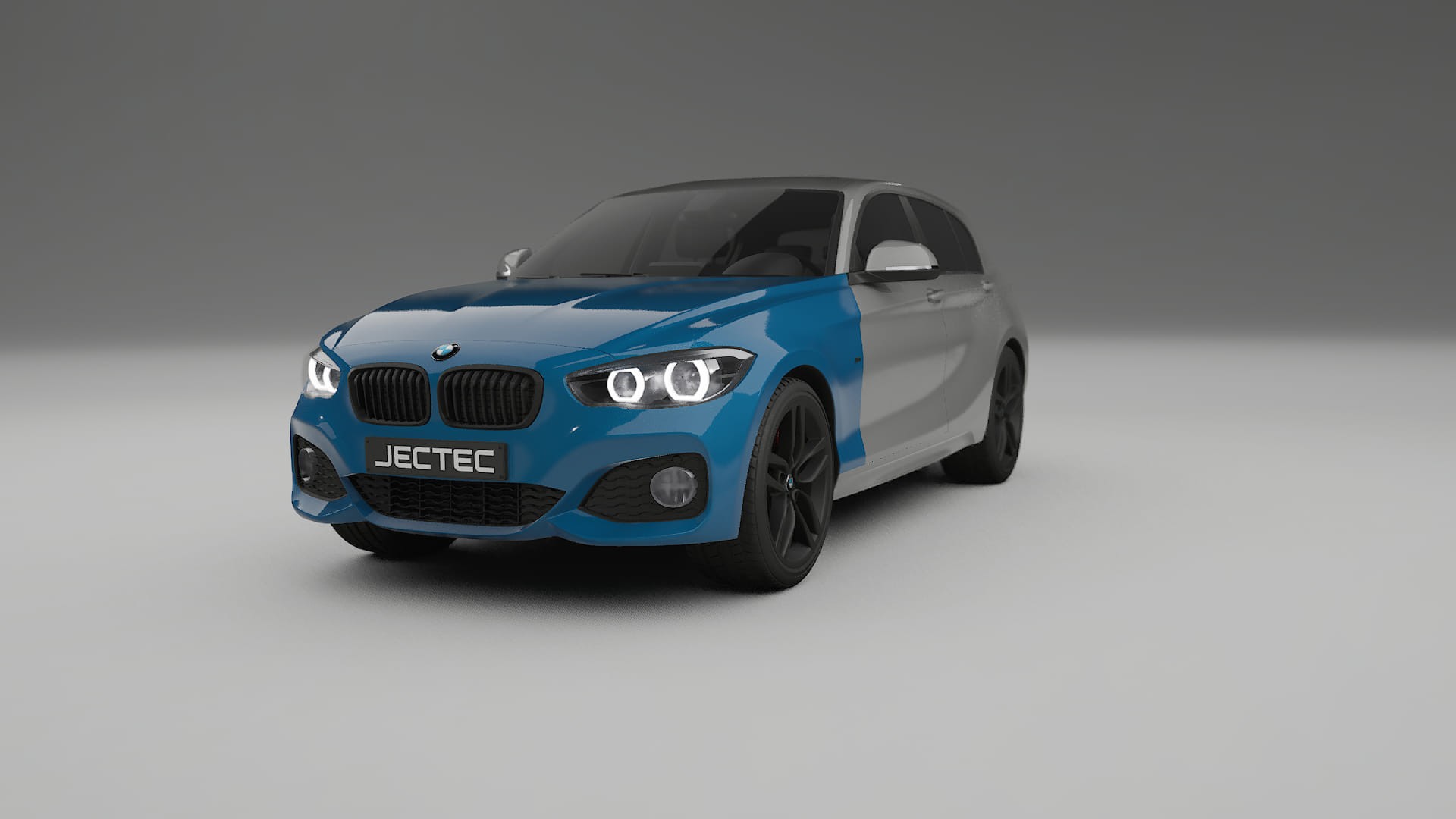 Lakbeschermingsfolie BMW 1 F20 facelift | CrystalGuard Transparante Volledige PPF Voorgevormde Set