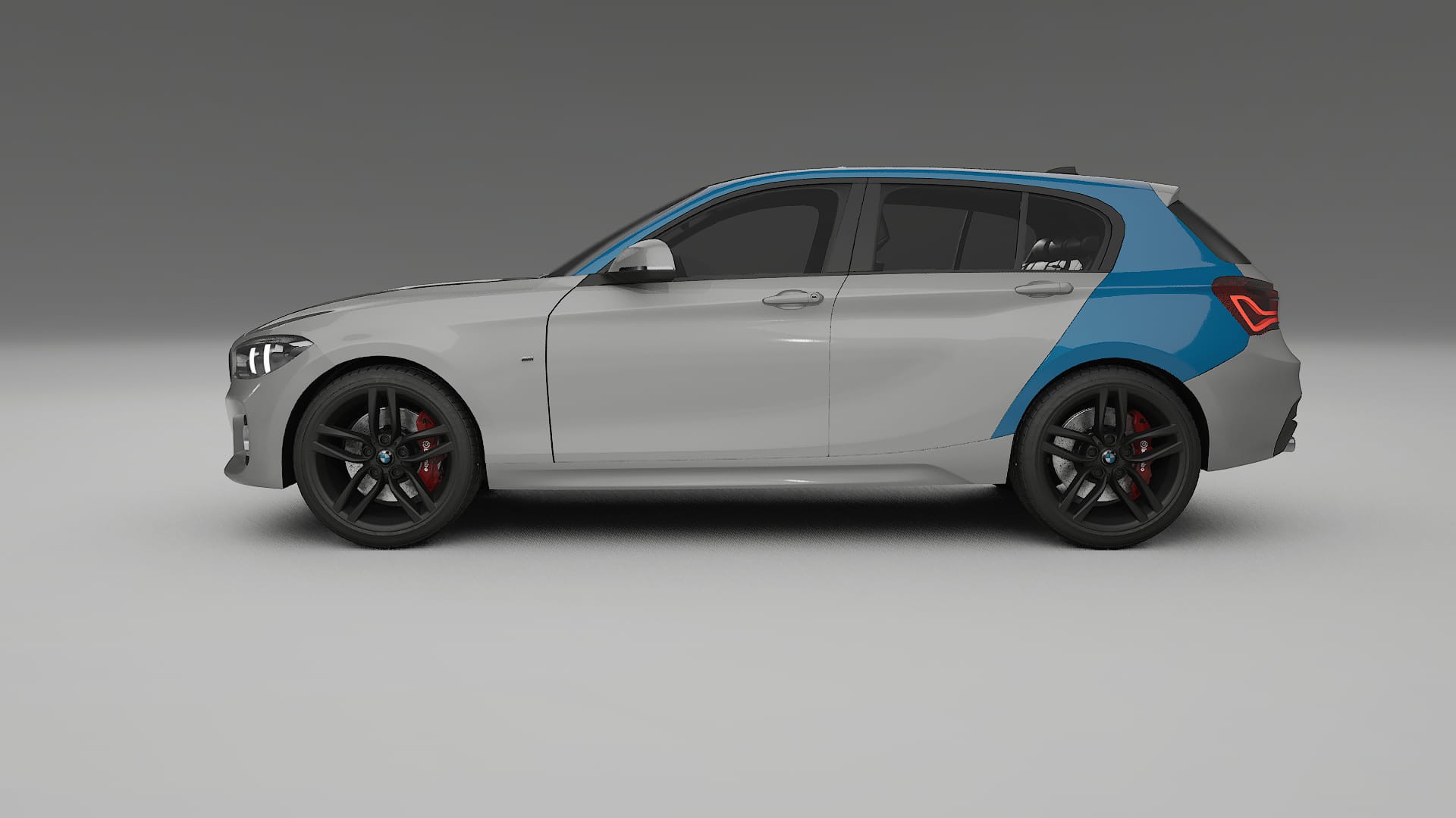 Lakbeschermingsfolie BMW 1 F20 facelift | CrystalGuard Transparante Volledige PPF Voorgevormde Set
