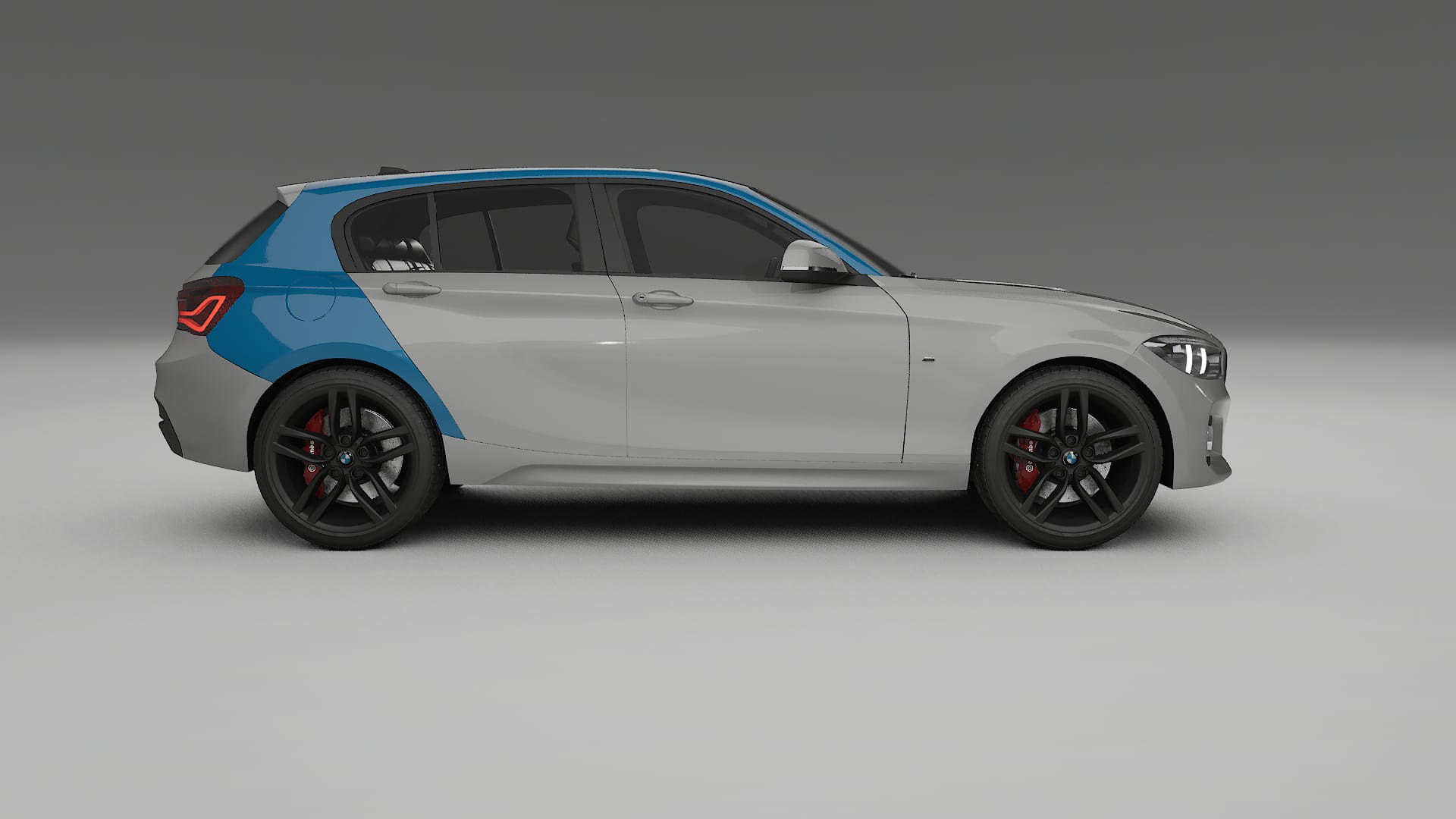 Lakbeschermingsfolie BMW 1 F20 facelift | CrystalGuard Transparante Volledige PPF Voorgevormde Set