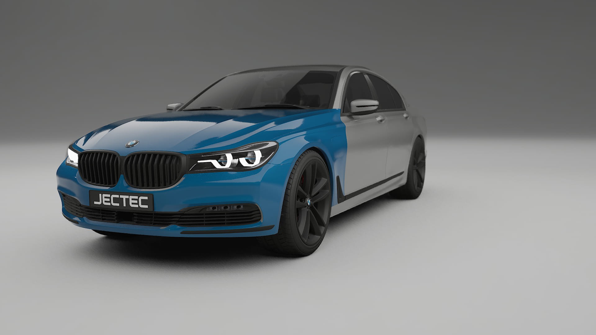 Lakbeschermingsfolie BMW 7 G11 G12 facelift | CrystalGuard Transparante Volledige PPF Voorgevormde Set