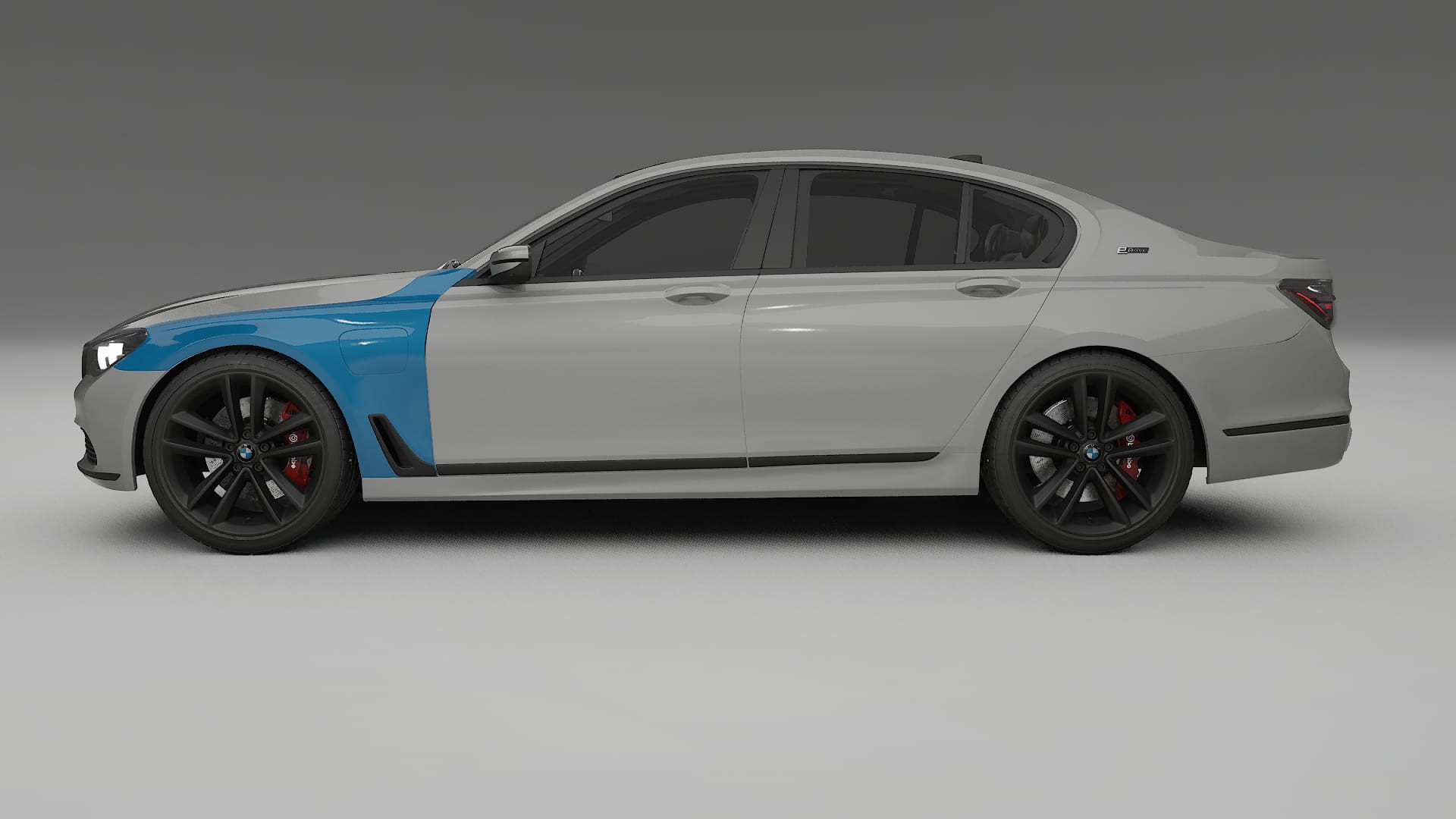 Lakbeschermingsfolie BMW 7 G11 G12 facelift | CrystalGuard Transparante Volledige PPF Voorgevormde Set