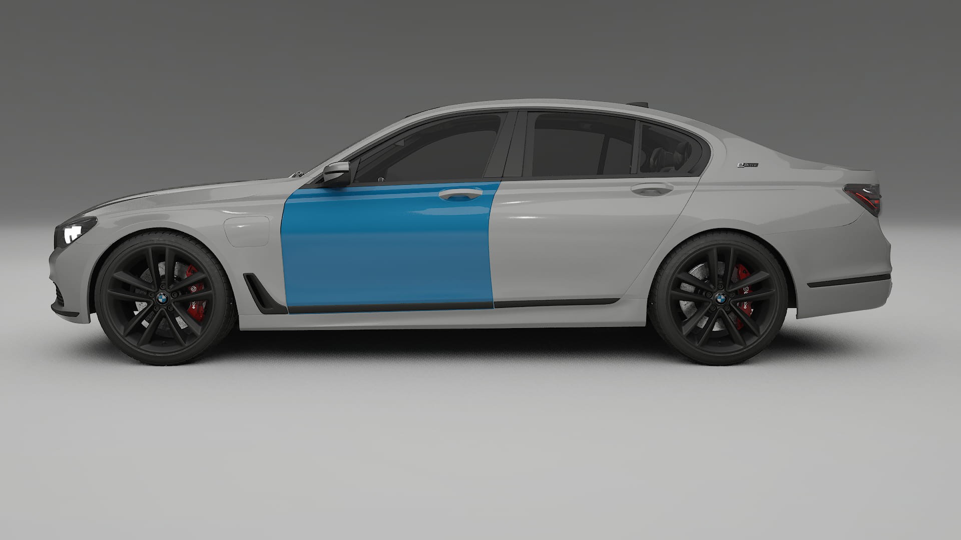 Lakbeschermingsfolie BMW 7 G11 G12 facelift | CrystalGuard Transparante Volledige PPF Voorgevormde Set