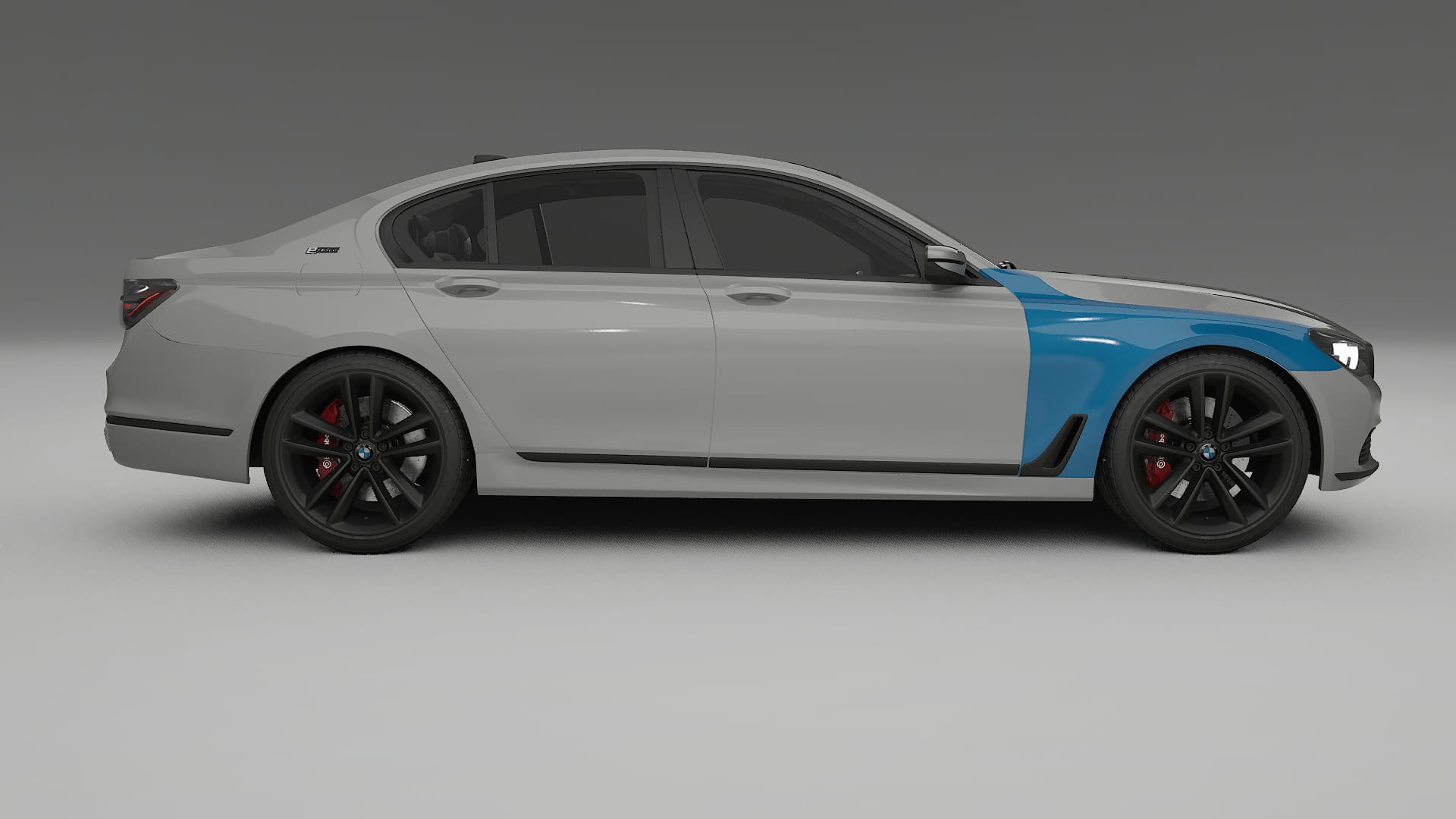 Lakbeschermingsfolie BMW 7 G11 G12 facelift | CrystalGuard Transparante Volledige PPF Voorgevormde Set