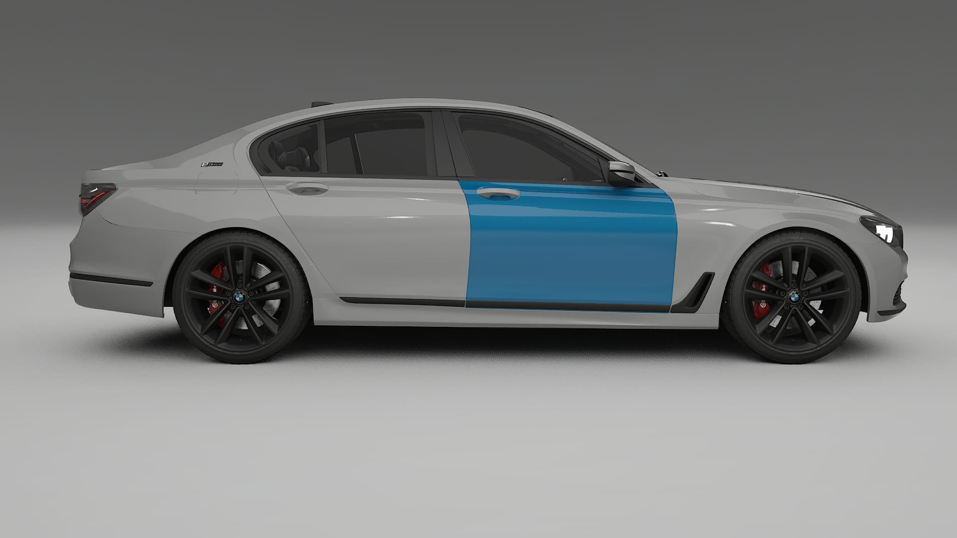 Lakbeschermingsfolie BMW 7 G11 G12 facelift | CrystalGuard Transparante Volledige PPF Voorgevormde Set