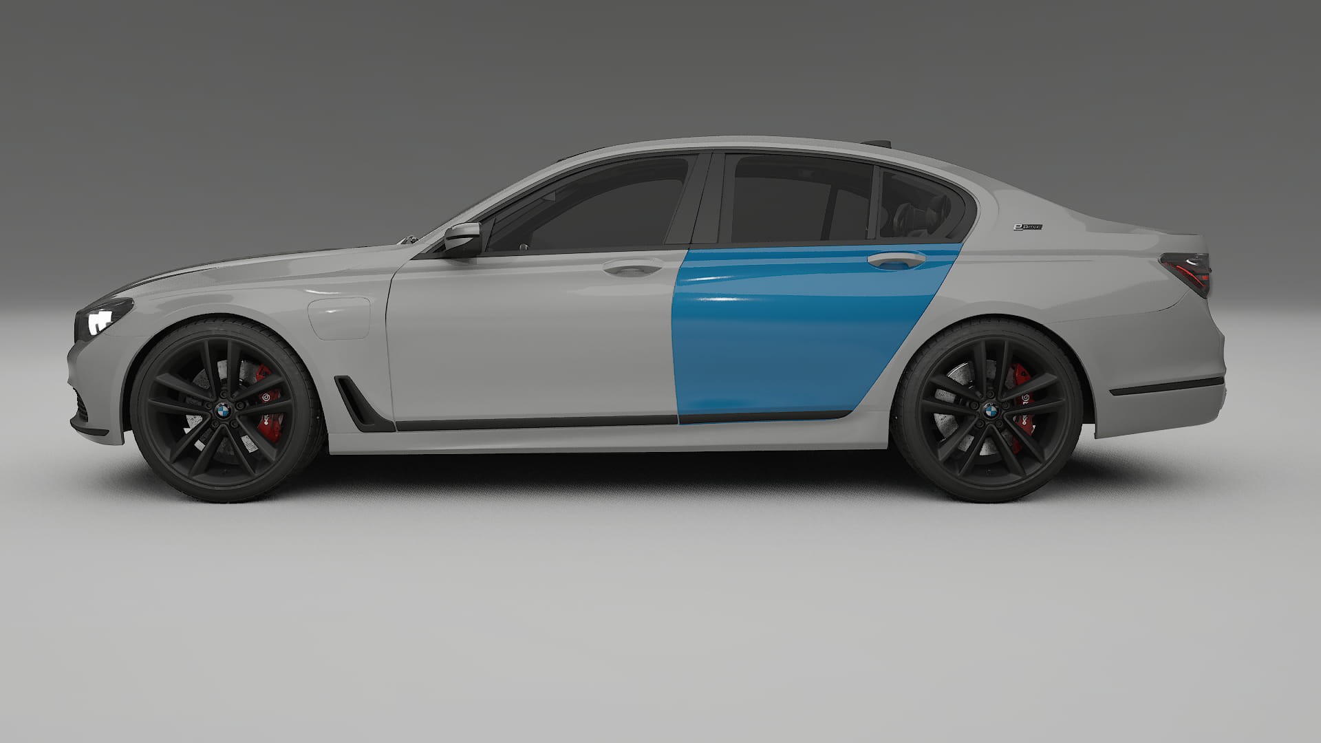 Lakbeschermingsfolie BMW 7 G11 G12 facelift | CrystalGuard Transparante Volledige PPF Voorgevormde Set