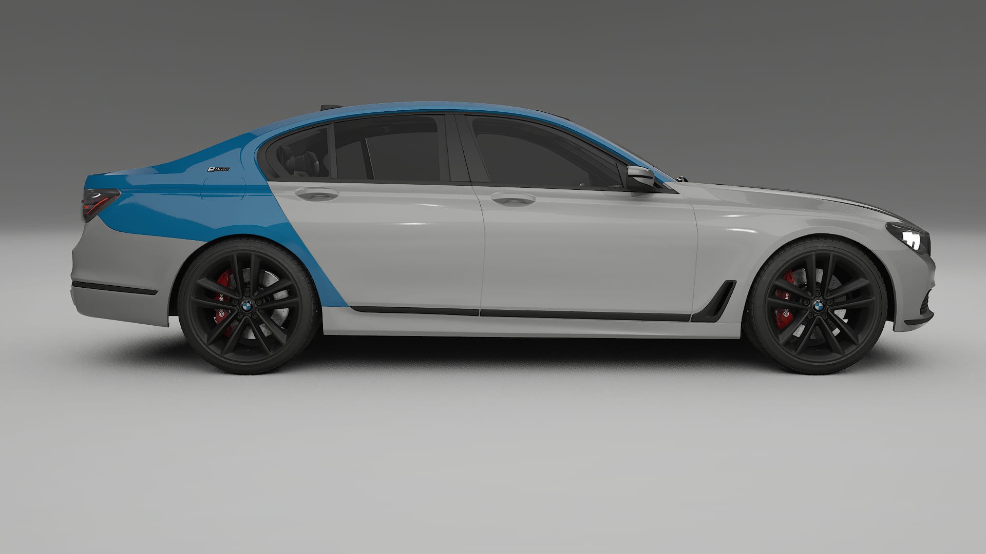 Lakbeschermingsfolie BMW 7 G11 G12 facelift | CrystalGuard Transparante Volledige PPF Voorgevormde Set