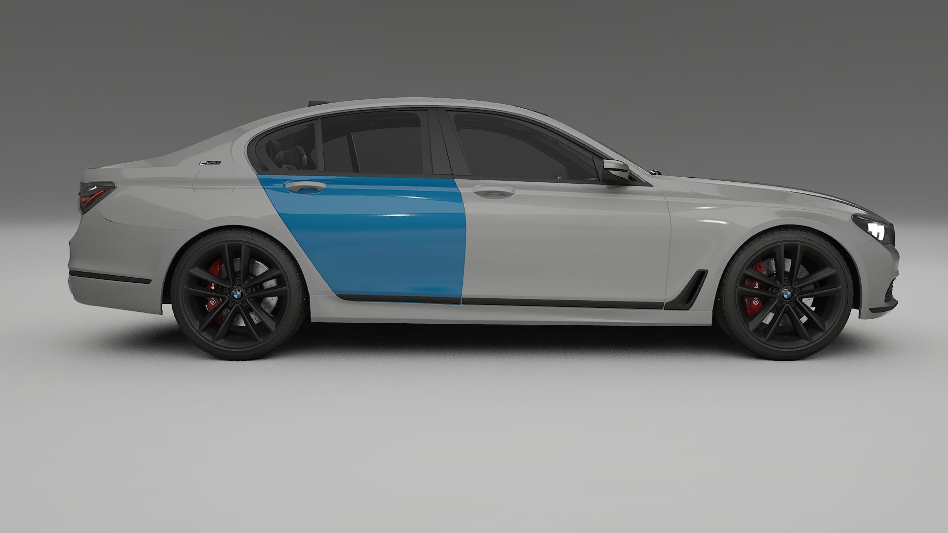 Lakbeschermingsfolie BMW 7 G11 G12 facelift | CrystalGuard Transparante Volledige PPF Voorgevormde Set