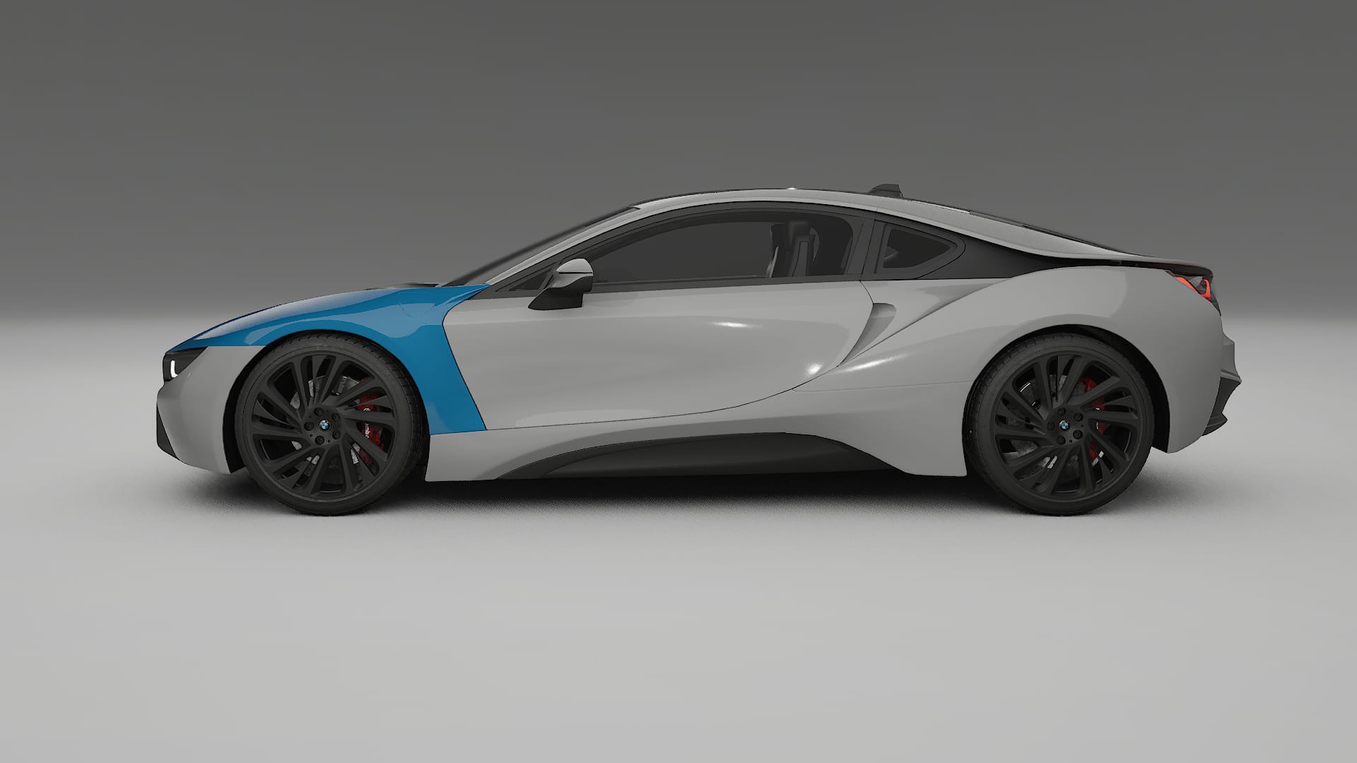 Lakbeschermingsfolie BMW I8 I12 | CrystalGuard Transparante Volledige PPF Voorgevormde Set