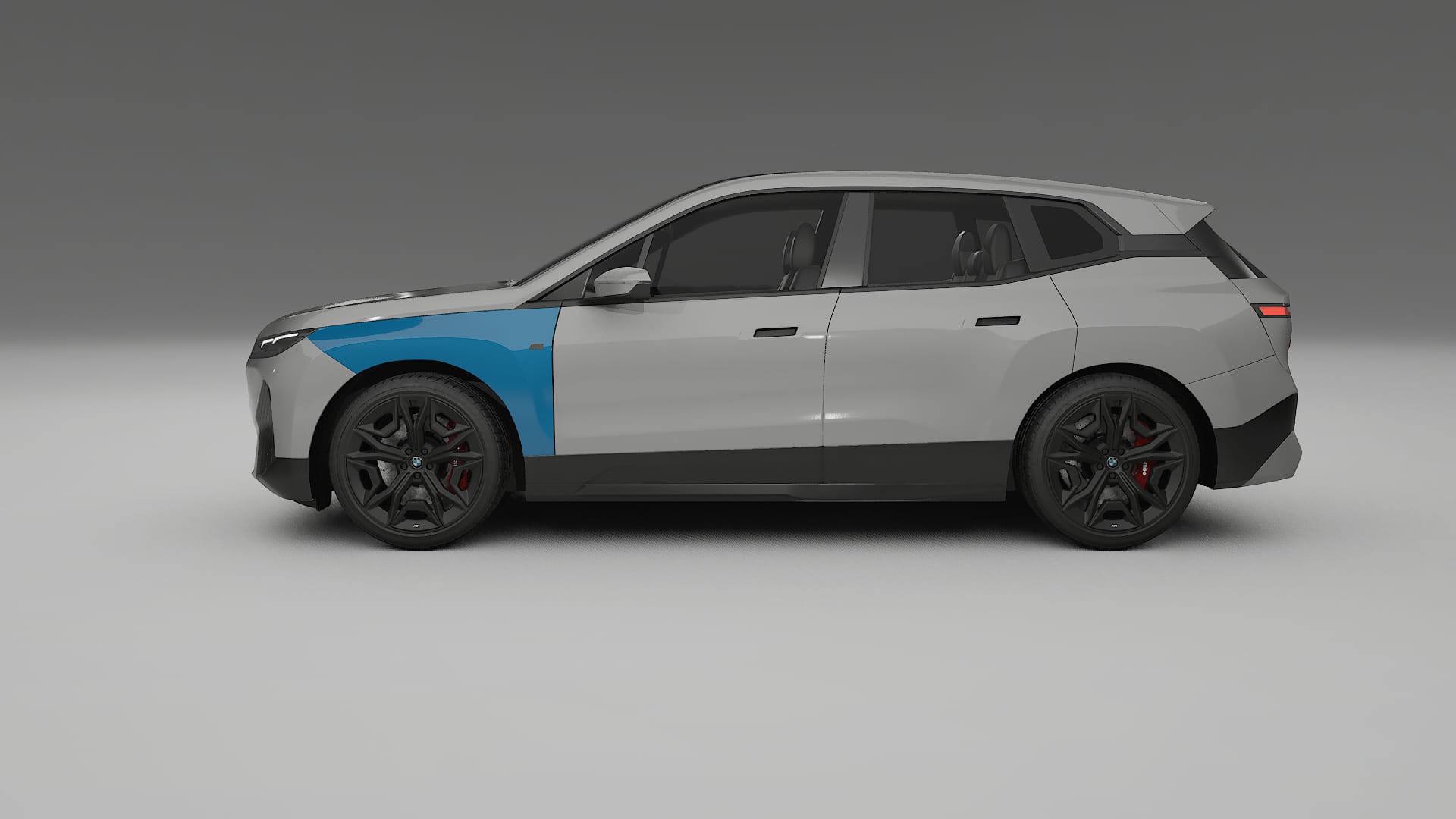 Lakbeschermingsfolie BMW iX M60 | CrystalGuard Transparante Volledige PPF Voorgevormde Set