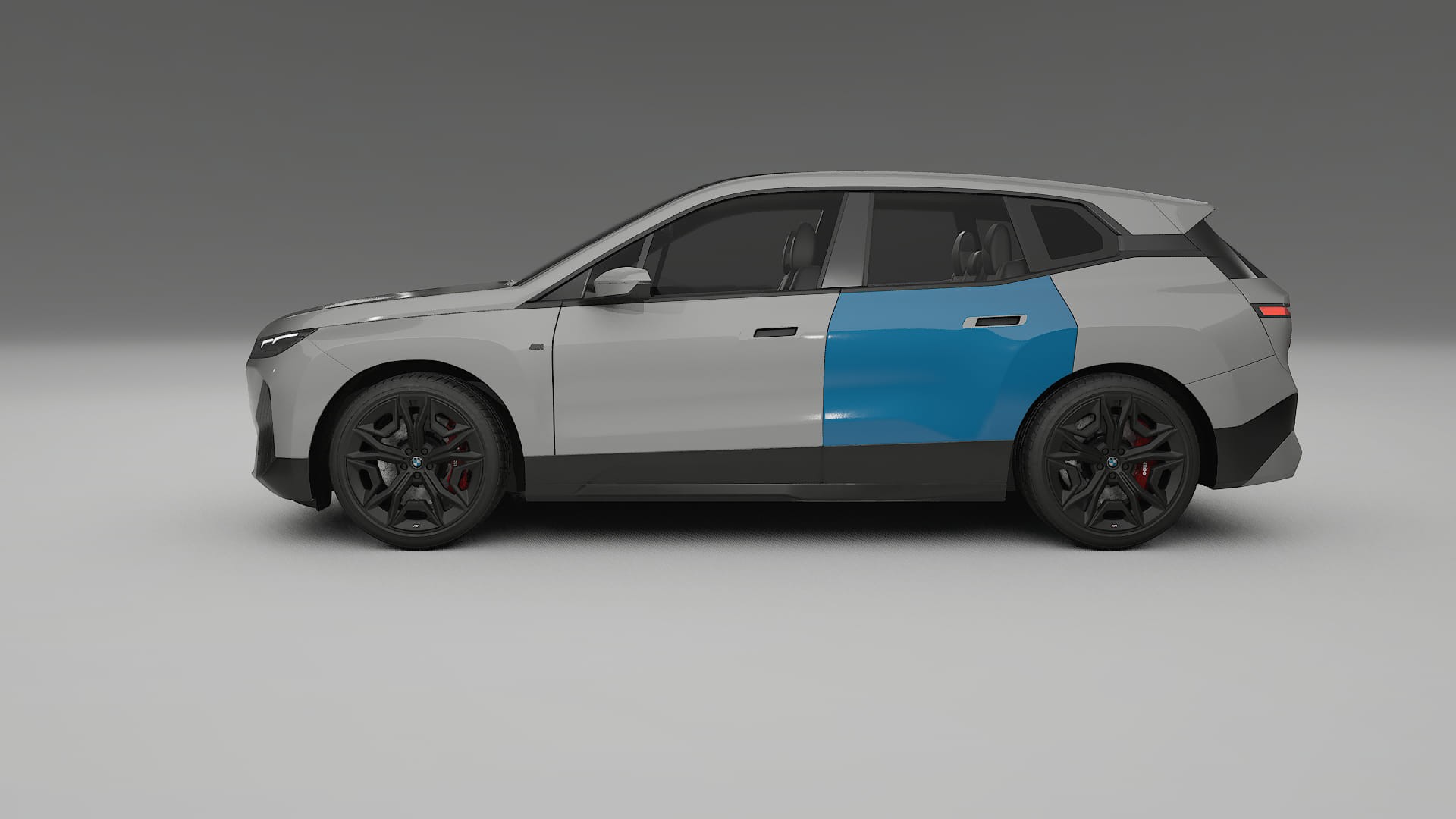 Lakbeschermingsfolie BMW iX M60 | CrystalGuard Transparante Volledige PPF Voorgevormde Set