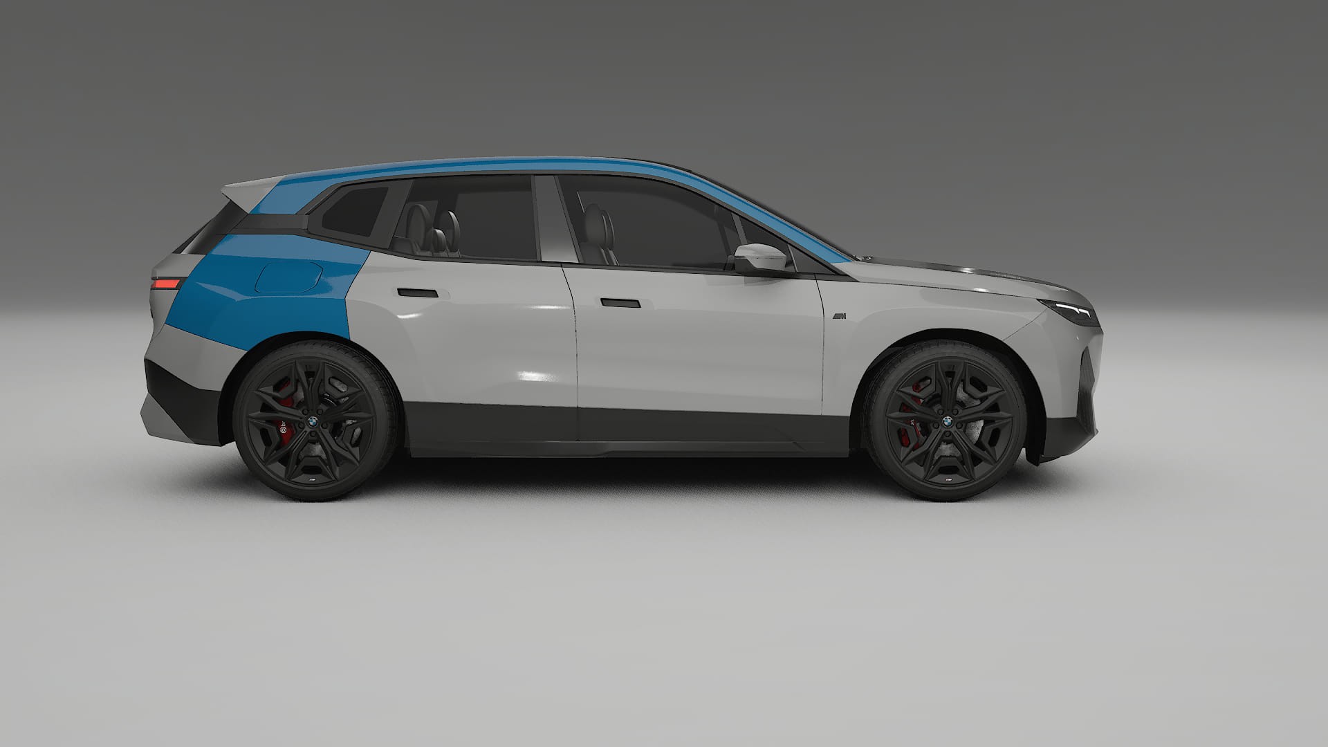 Lakbeschermingsfolie BMW iX M60 | CrystalGuard Transparante Volledige PPF Voorgevormde Set