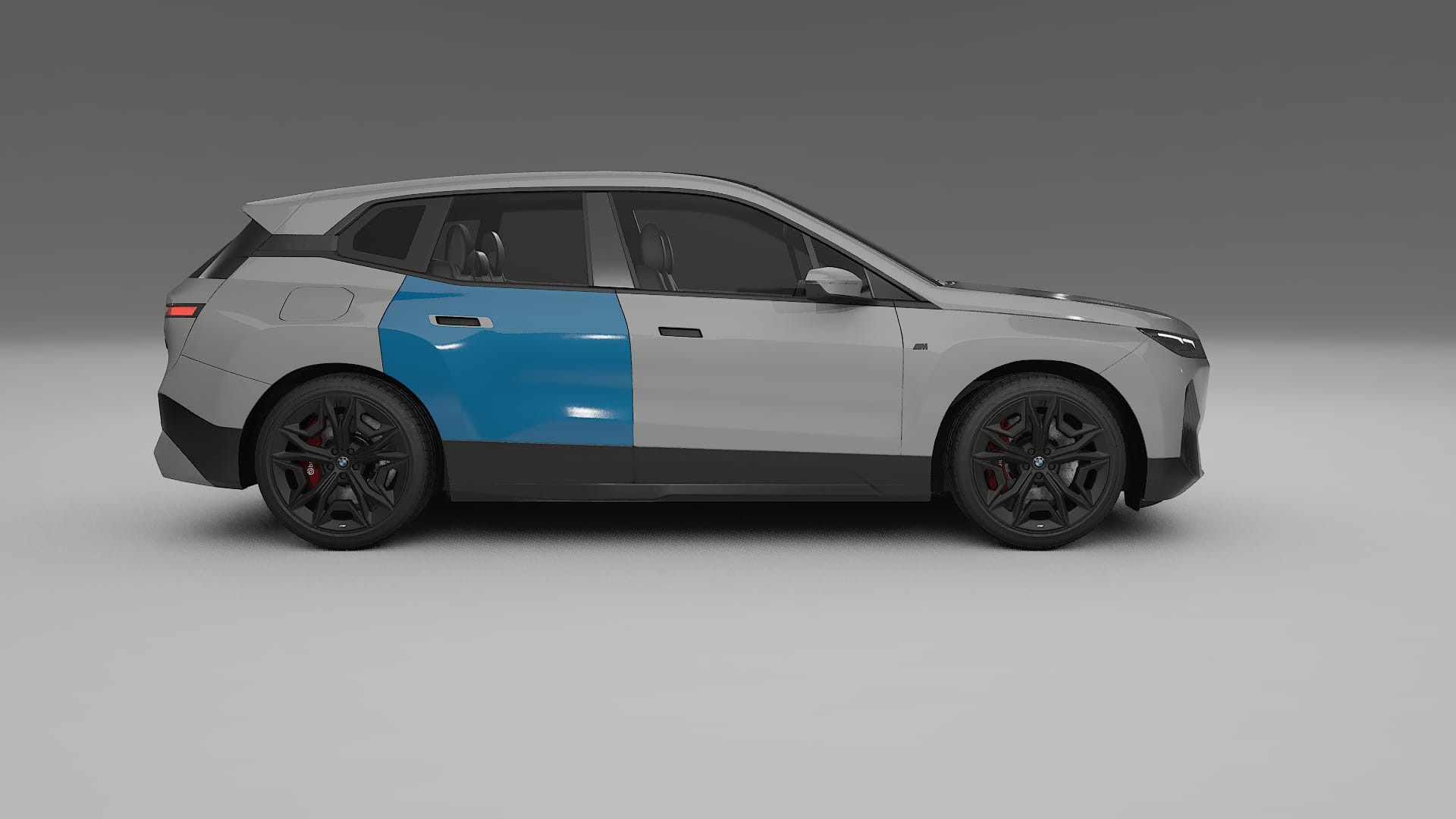 Lakbeschermingsfolie BMW iX M60 | CrystalGuard Transparante Volledige PPF Voorgevormde Set